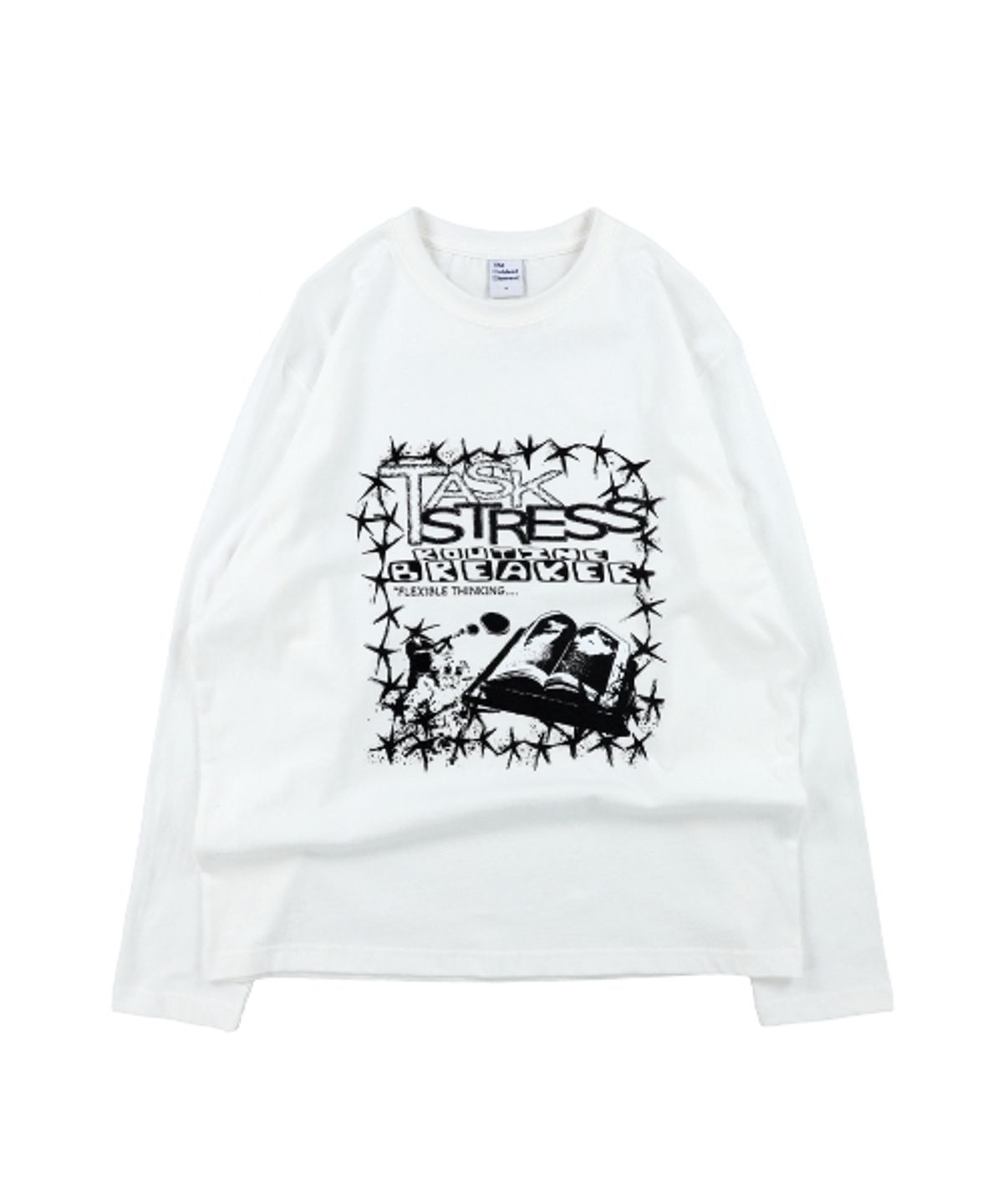 더콜디스트모먼트(THE COLDEST MOMENT) TCM task long sleeve (white/ivory)