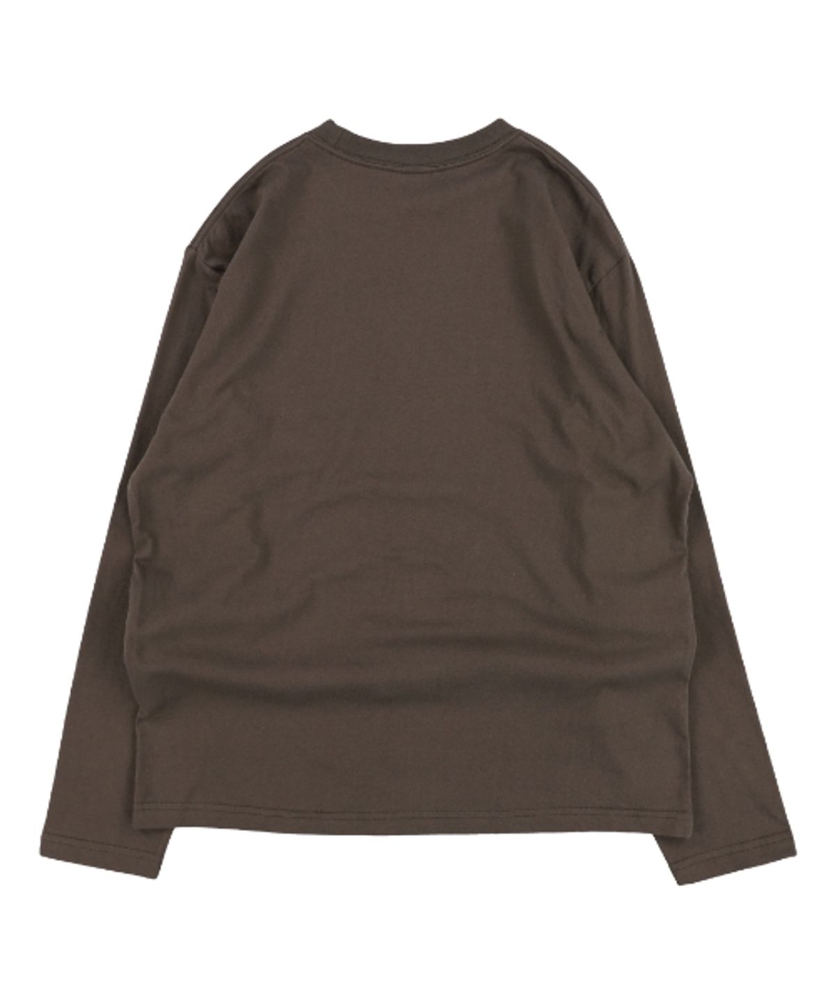 더콜디스트모먼트(THECOLDESTMOMENT) TCM starfish mini logo long sleeve (brown)