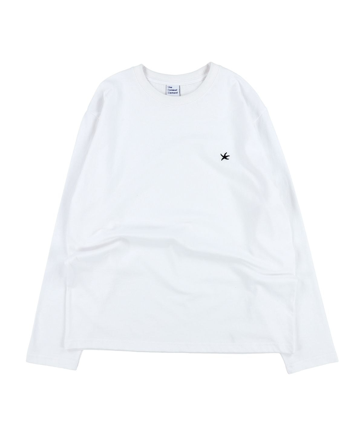 더콜디스트모먼트(THECOLDESTMOMENT) TCM starfish mini logo long sleeve (white)