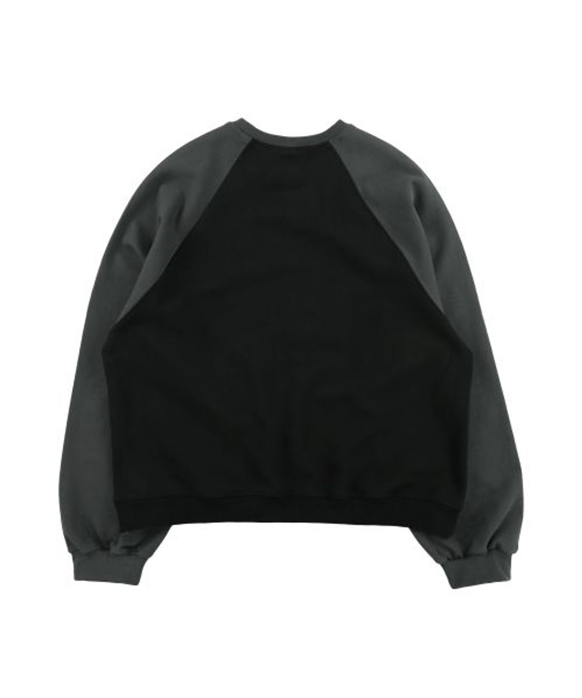 더콜디스트모먼트(THE COLDEST MOMENT) TCM stress raglan mtm (black/charcoal)