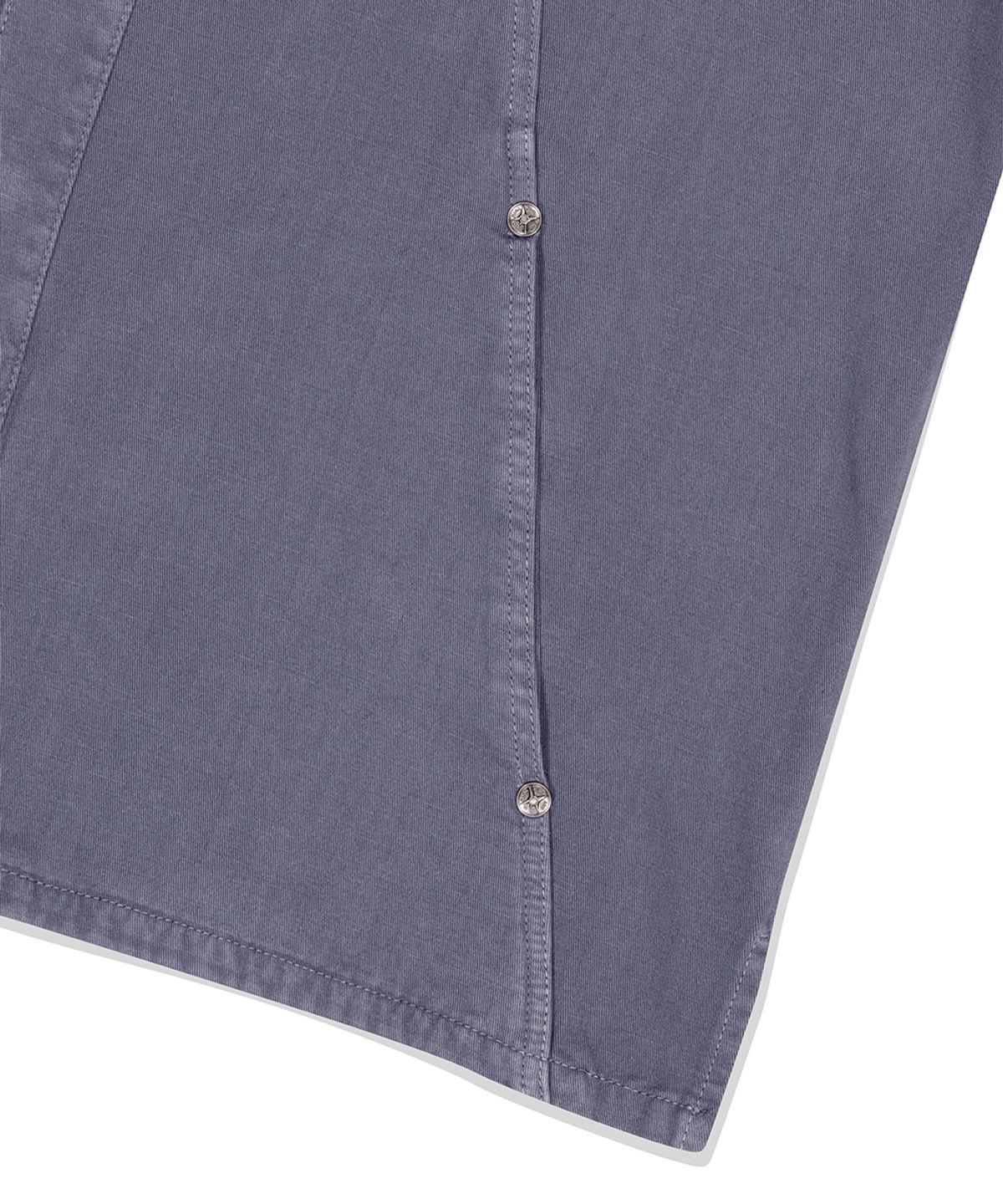 마하그리드(MAHAGRID) PIGMENT DYED PANEL SHIRT PURPLE(MG2ESMW310A)