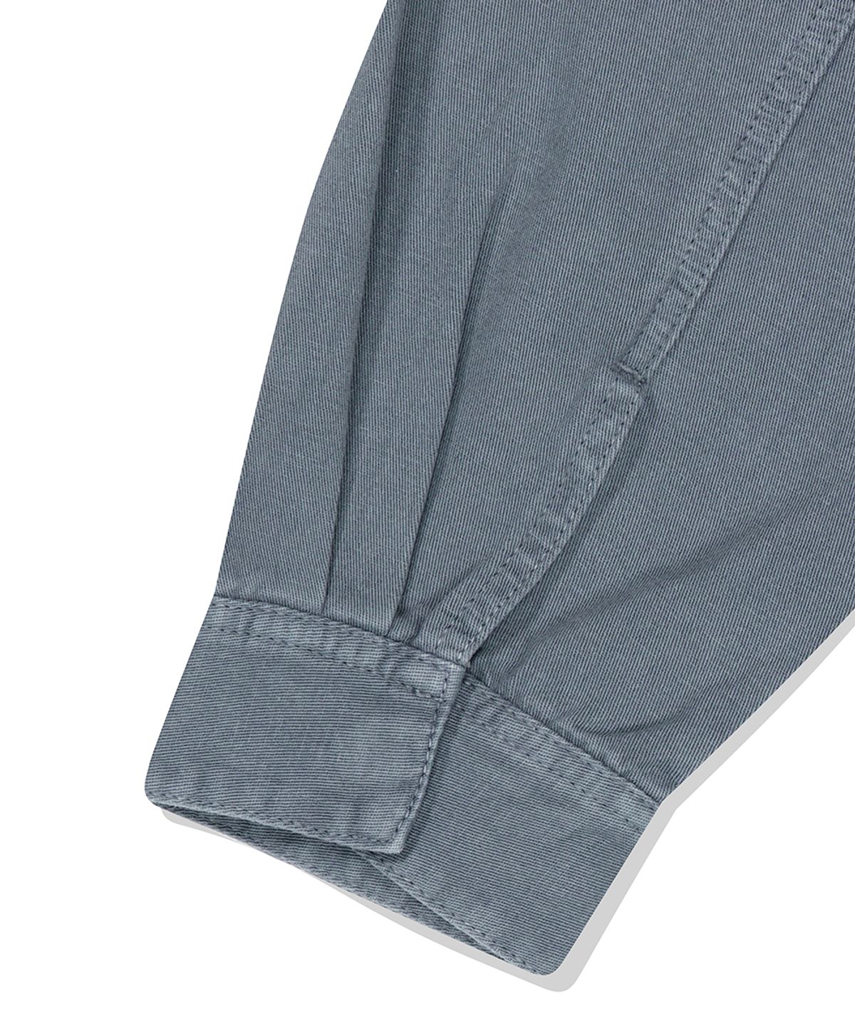 마하그리드(MAHAGRID) PIGMENT DYED PANEL SHIRT BLUE(MG2ESMW310A)