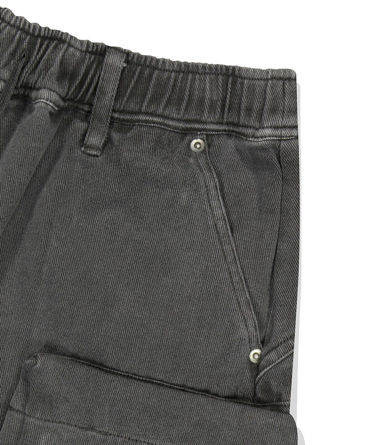 마하그리드(MAHAGRID) OVERDYED UTILITY PANT CHARCOAL(MG2ESMD110A)