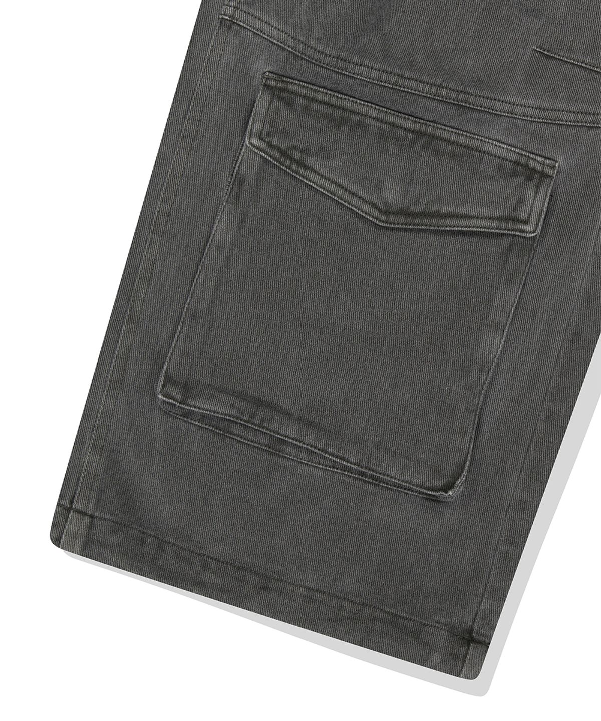 마하그리드(MAHAGRID) OVERDYED UTILITY PANT CHARCOAL(MG2ESMD110A)