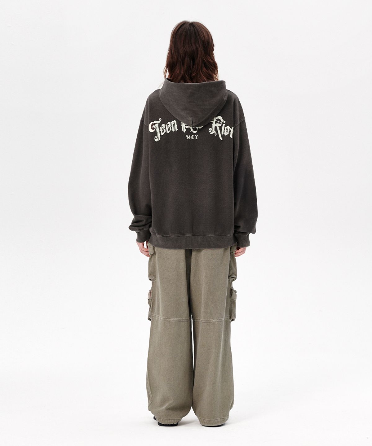 마하그리드(MAHAGRID) OVERDYED UTILITY PANT KHAKI(MG2ESMD110A)