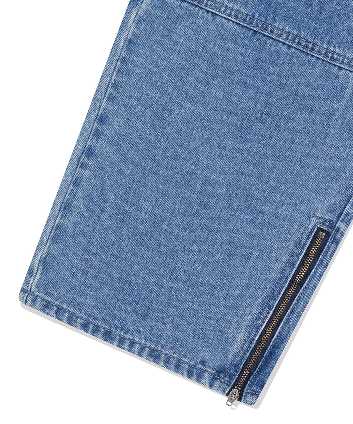 마하그리드(MAHAGRID) FATIGUE ZIP DENIM PANT BLUE(MG2ESMD111A)