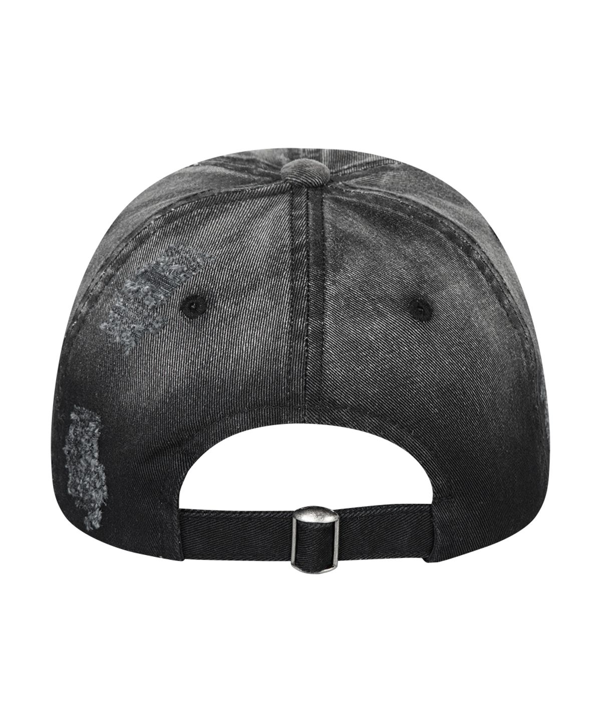 마하그리드(MAHAGRID) WASHED METAL LOGO BALL CAP BLACK(MG2ESMAB38A)