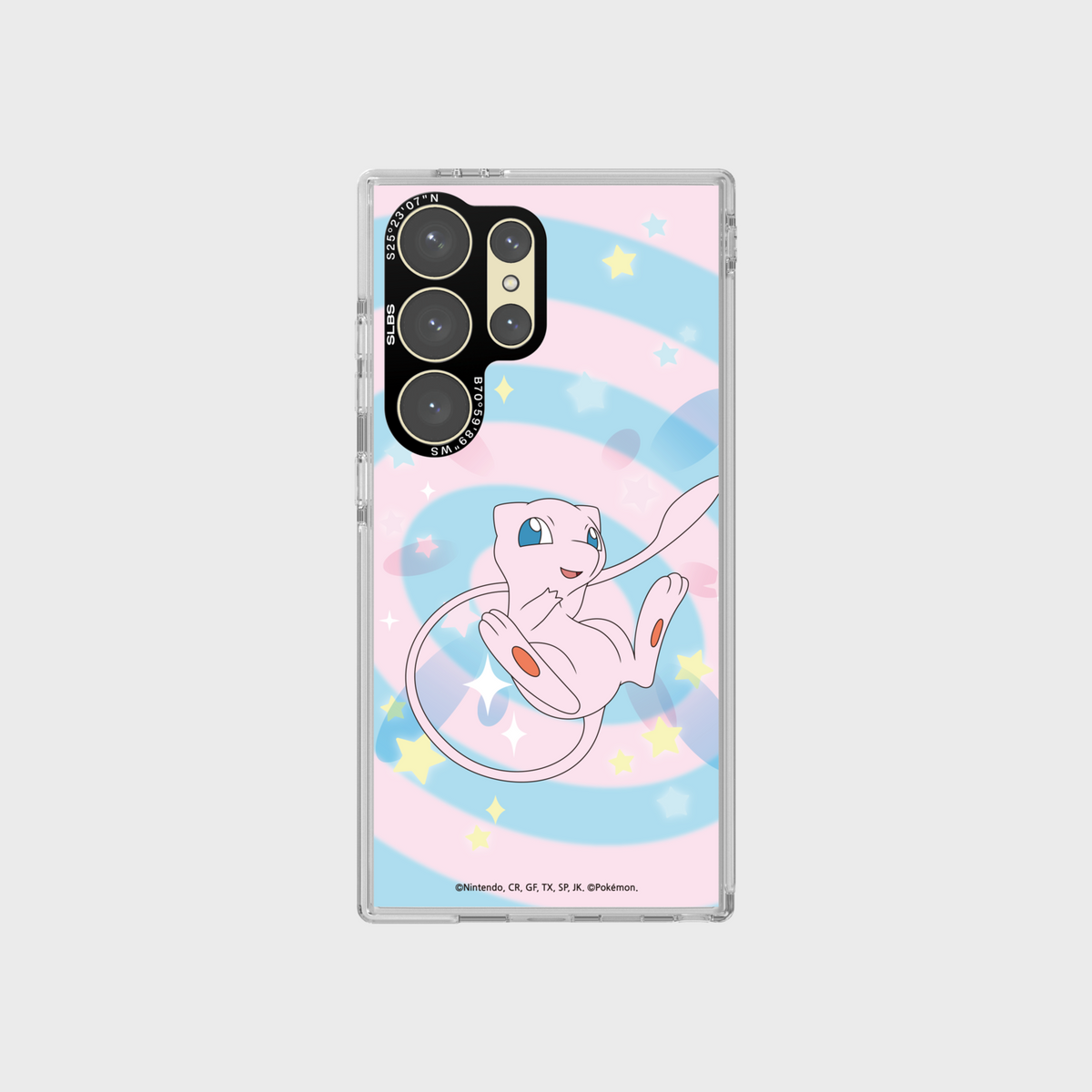 에스엘비에스(SLBS) 포켓몬 뮤 임프레션 케이스 for Galaxy S24 Series