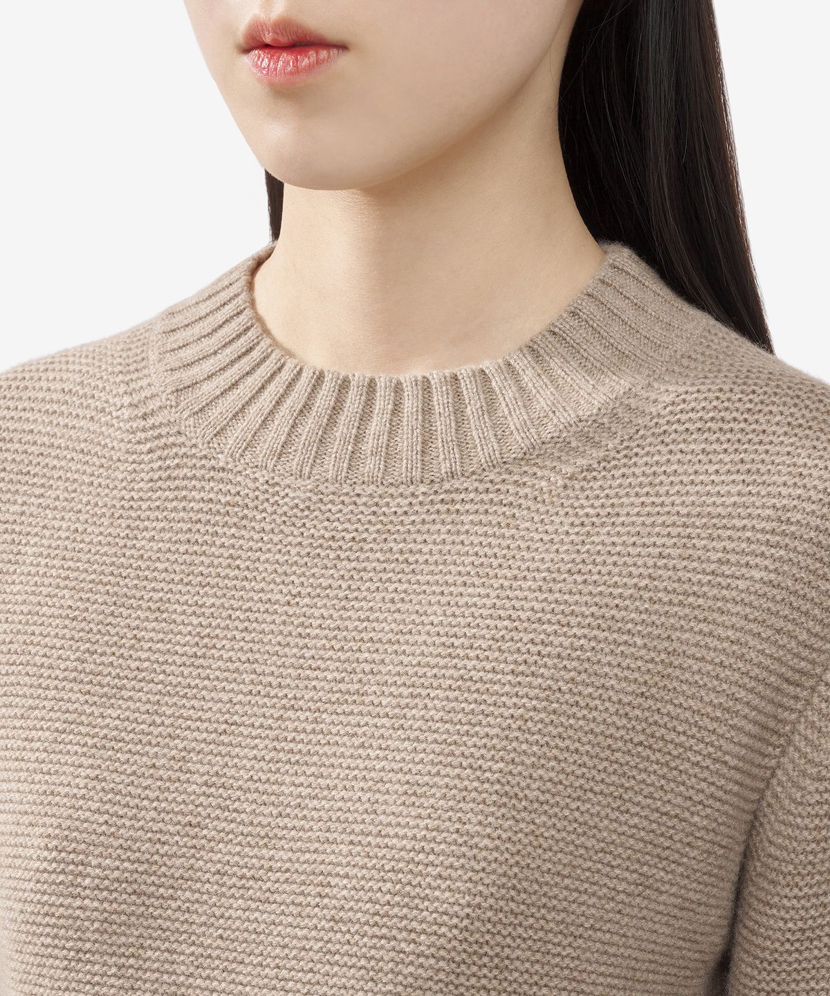 막스마라(MAXMARA) 카야 캐시미어 크롭 니트 - 브라운 / 13661733600009