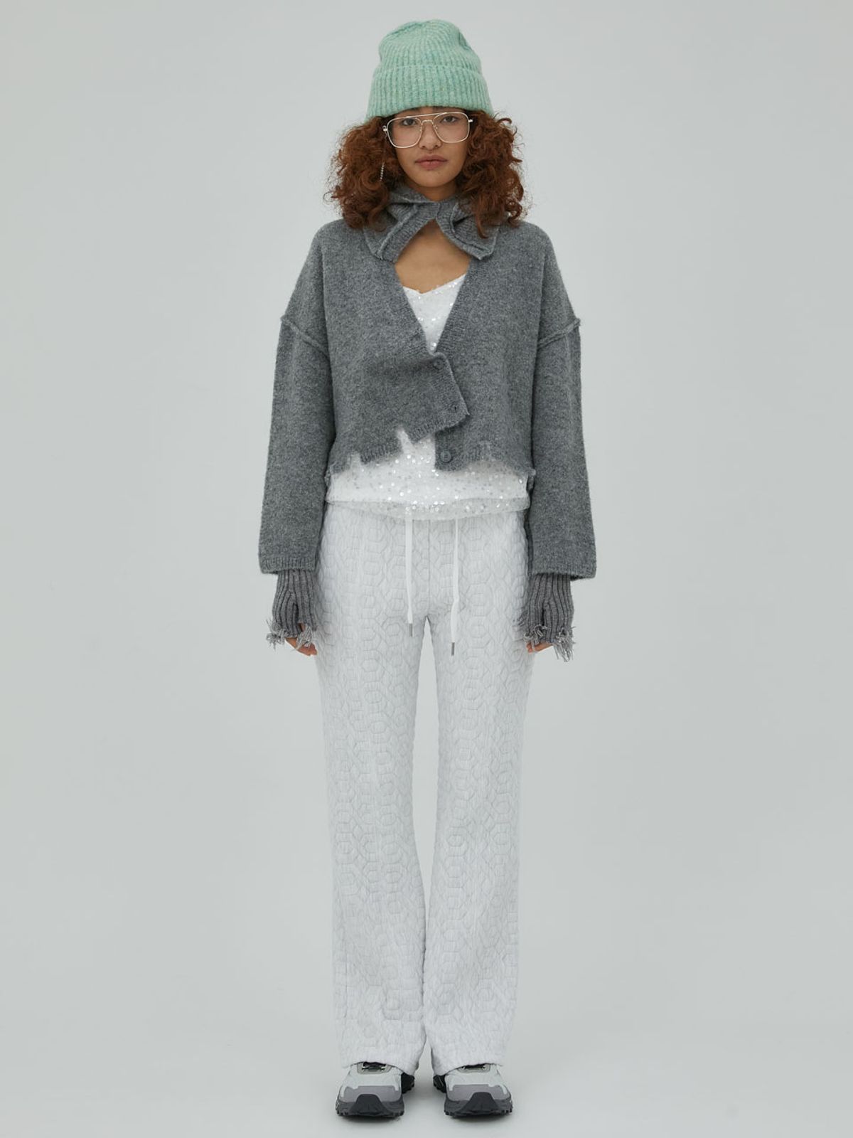 애프터홈파티(AFTER HOME PARTY) gianna cardigan set