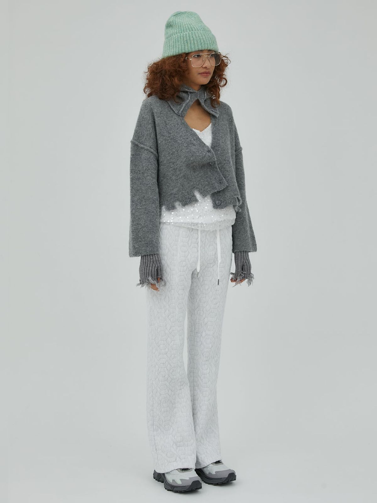 애프터홈파티(AFTER HOME PARTY) gianna cardigan set