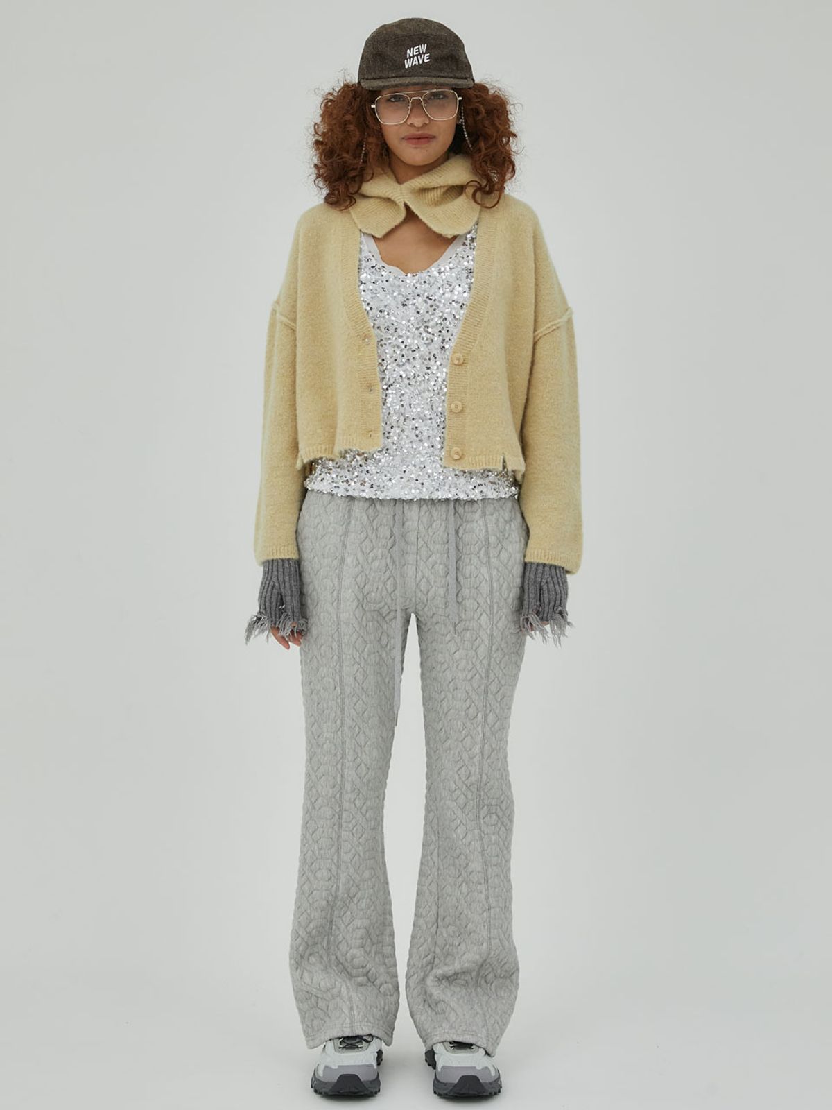 애프터홈파티(AFTER HOME PARTY) gianna cardigan set