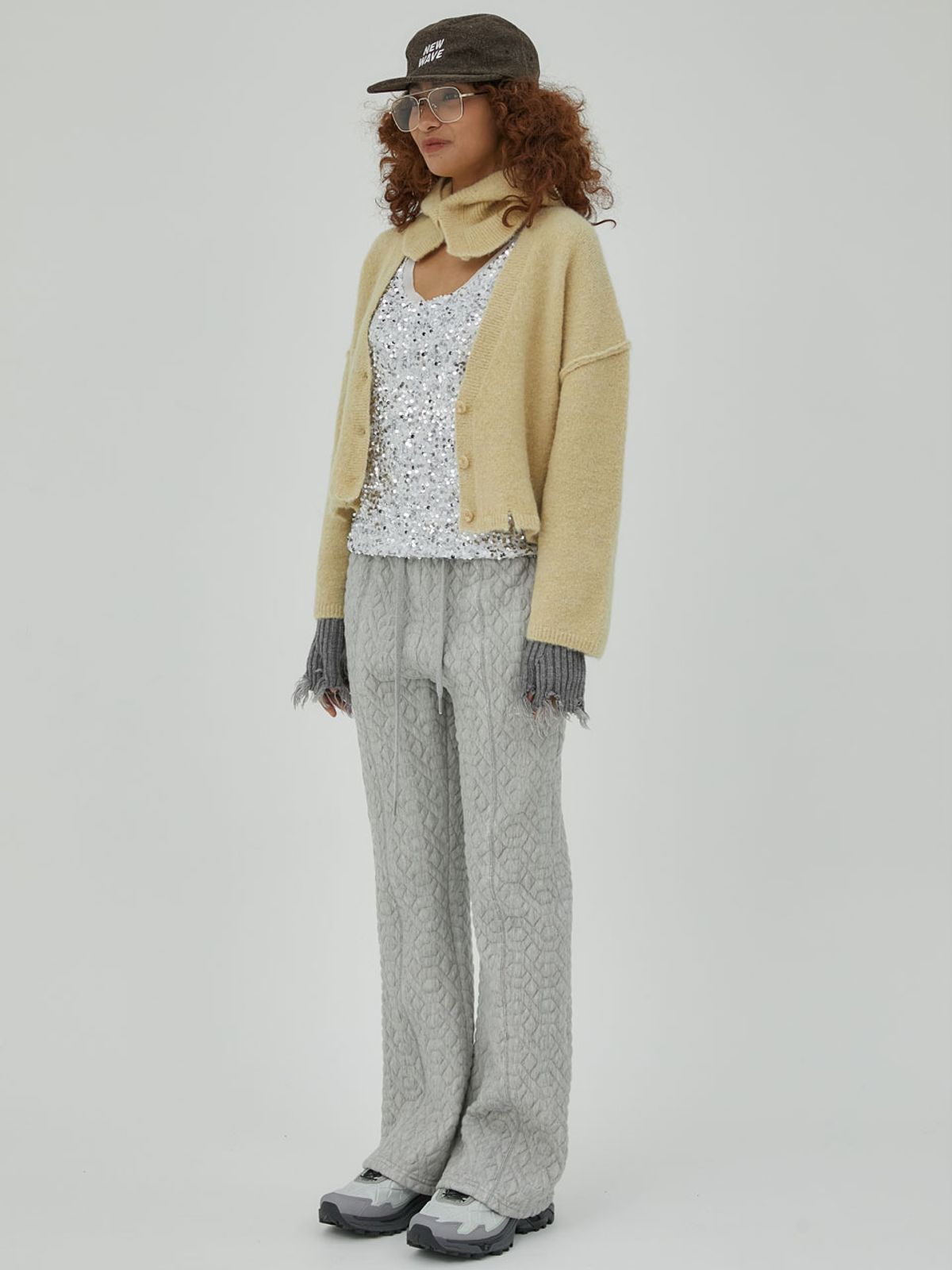 애프터홈파티(AFTER HOME PARTY) gianna cardigan set