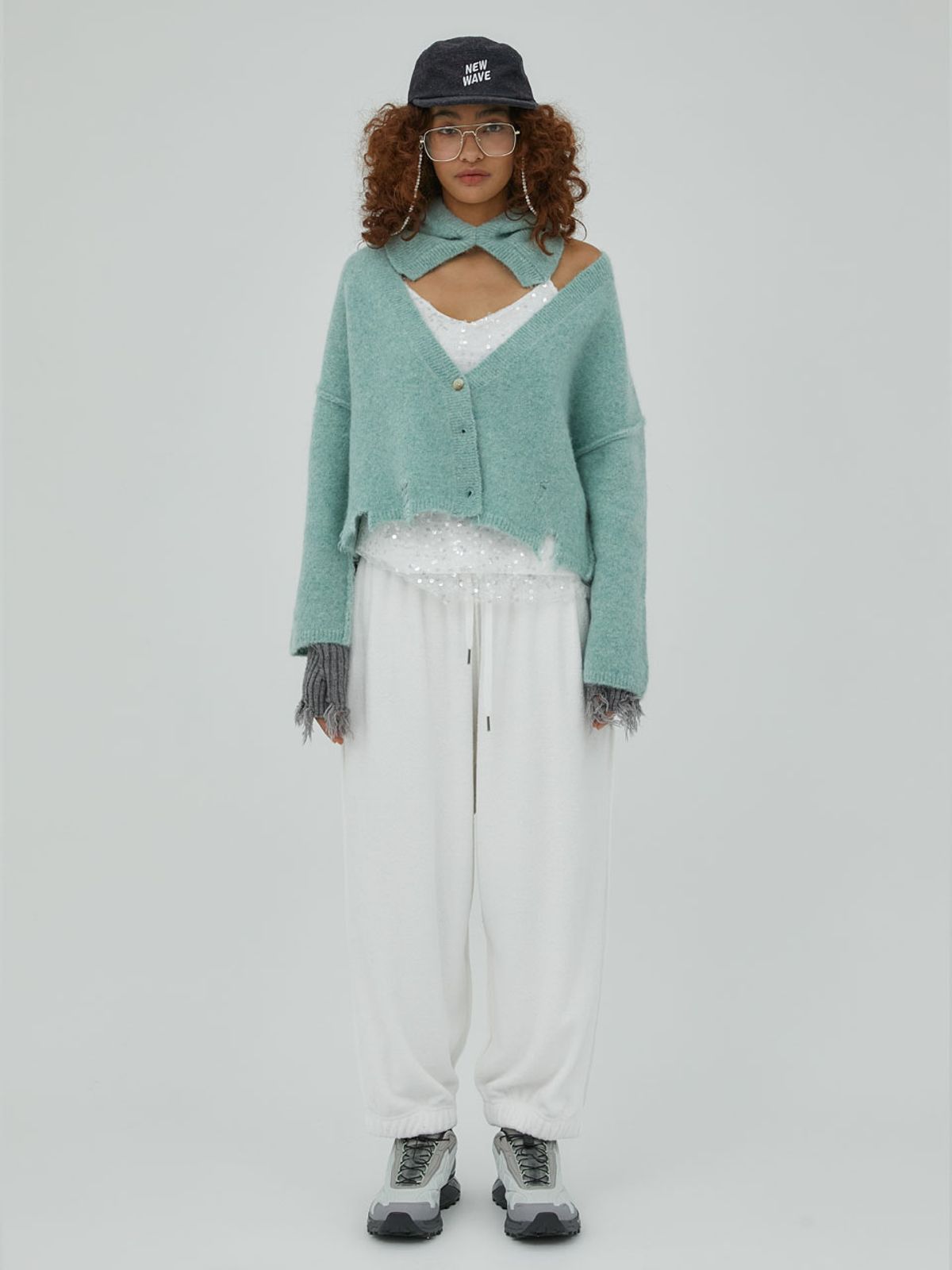 애프터홈파티(AFTER HOME PARTY) gianna cardigan set