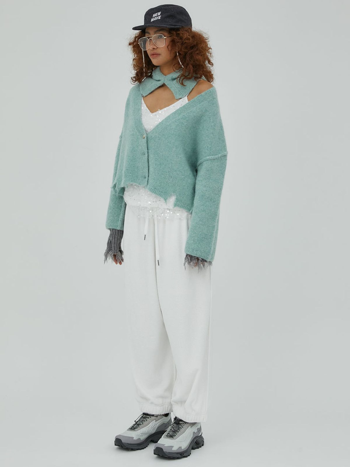 애프터홈파티(AFTER HOME PARTY) gianna cardigan set