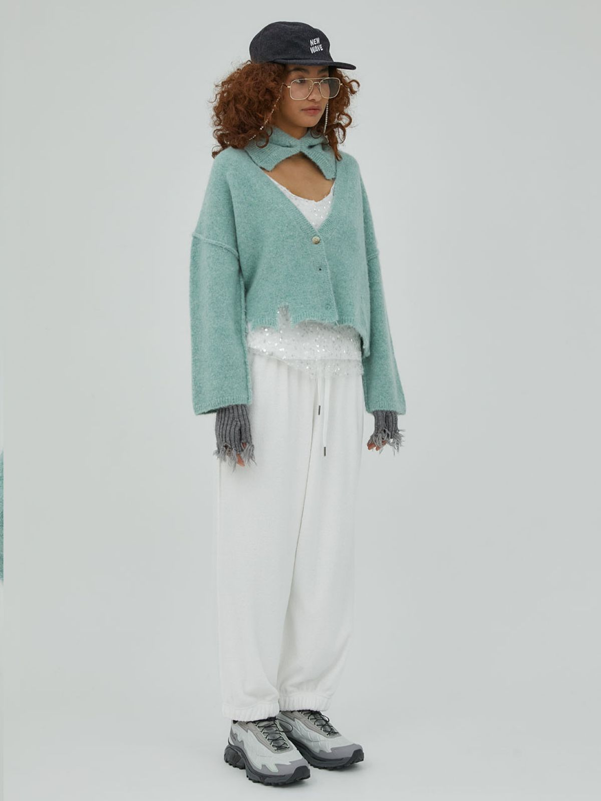 애프터홈파티(AFTER HOME PARTY) gianna cardigan set