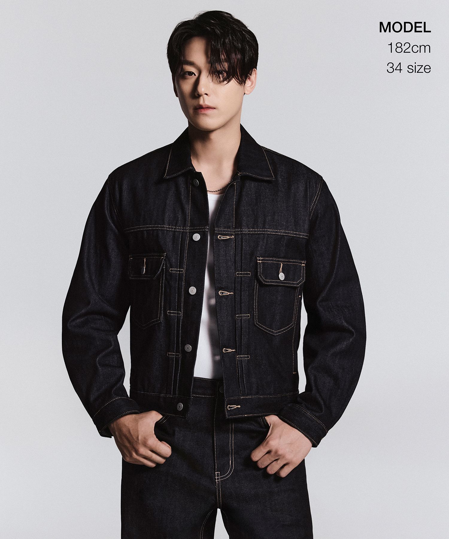 MUSINSA公式 | MUSINSA STANDARD セルビッジワイドデニムパンツ