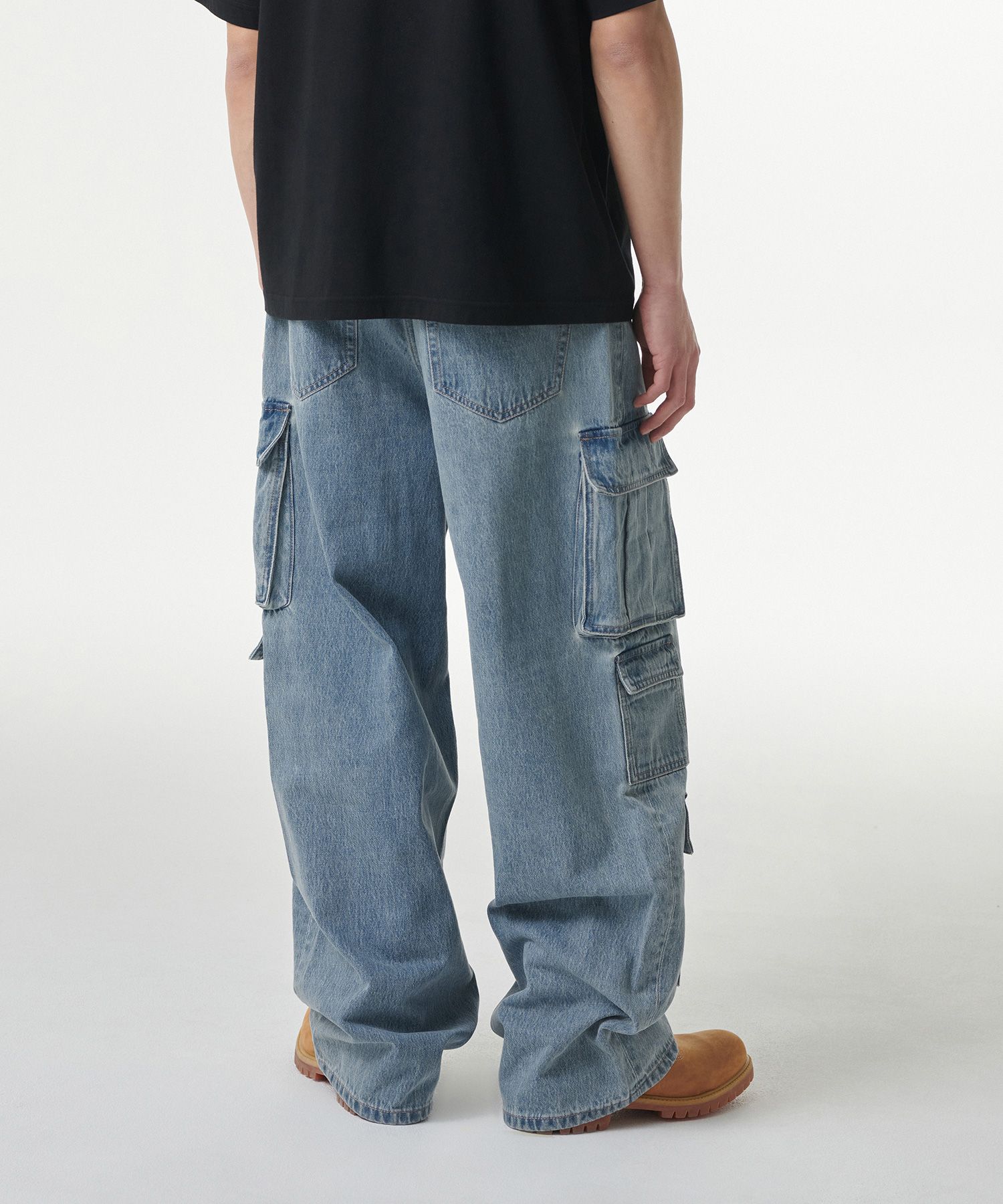 ★MUSINSA STANDARD★ Wide multi-pocket cargo denim pants aci MUSINSA | MUSINSA STANDARD Wide multi-pocket cargo denim