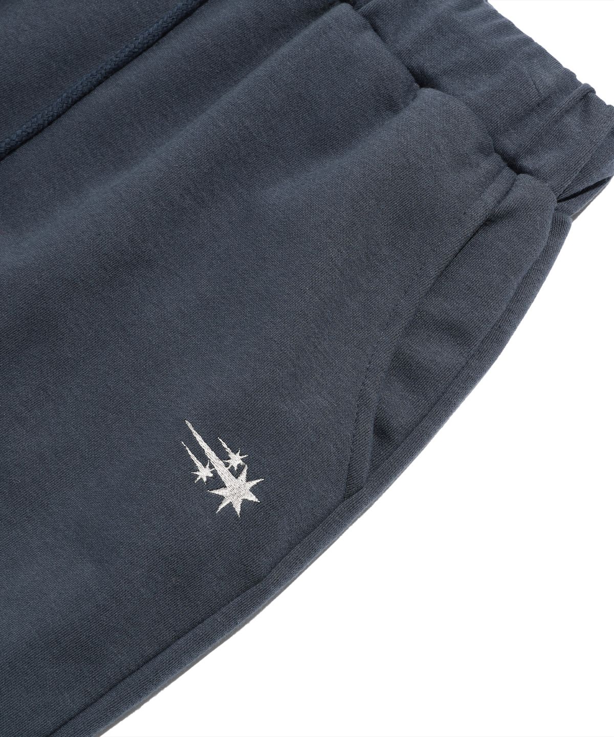 나이스고스트클럽(NICEGHOSTCLUB) LOGO SWEAT LAYERED PANTS_NAVY(NG2DFUPA91A)