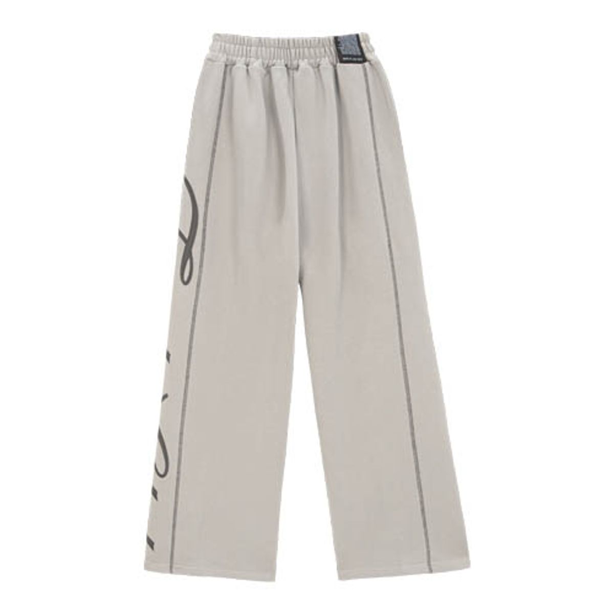 아웃 오브 트렁크(OUT OF TRUNK) TRUNK Embroidered Logo Sweatpants (Beige)