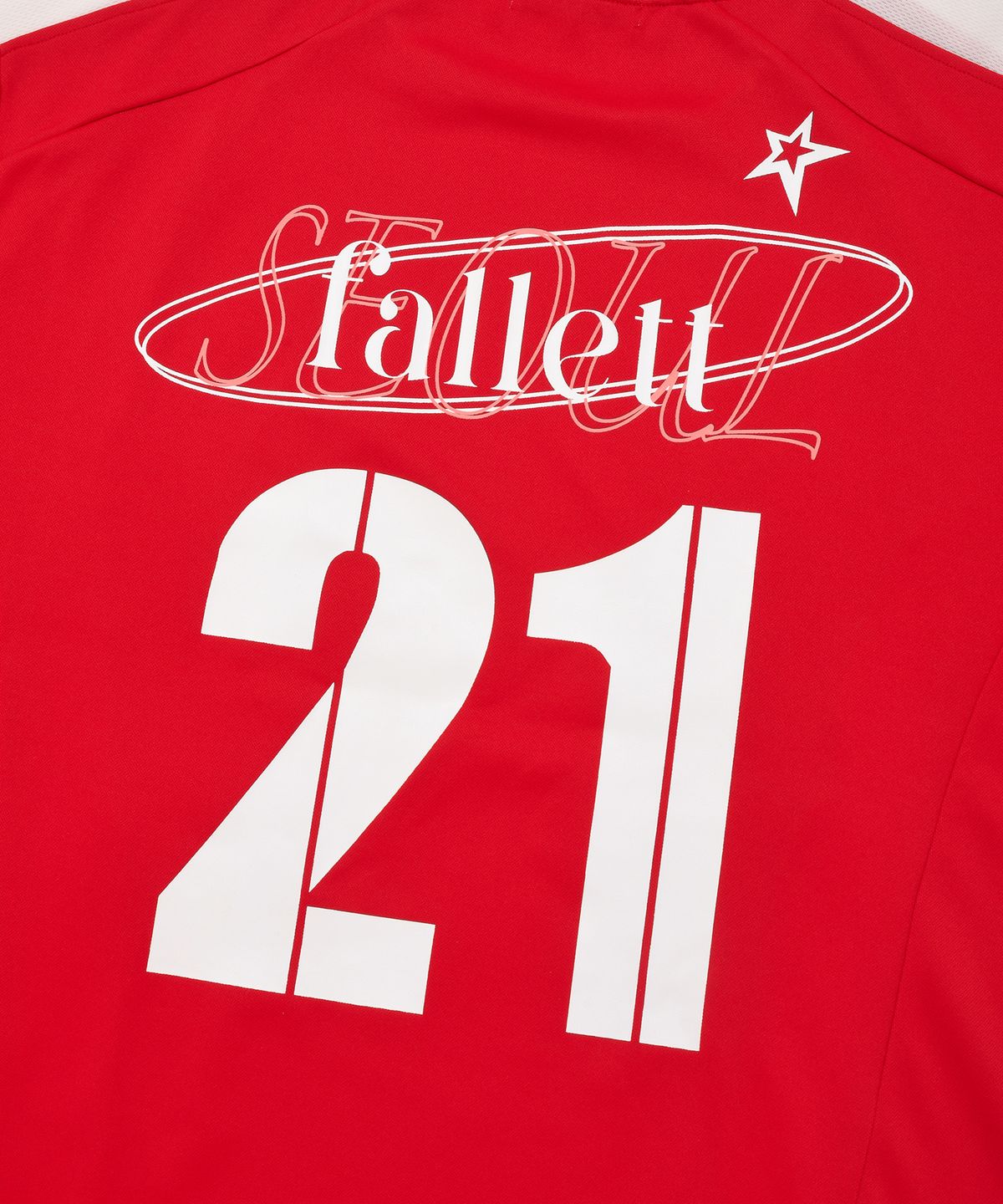 팔렛(FALLETT) 스포츠 클럽 풋볼 져지 레드