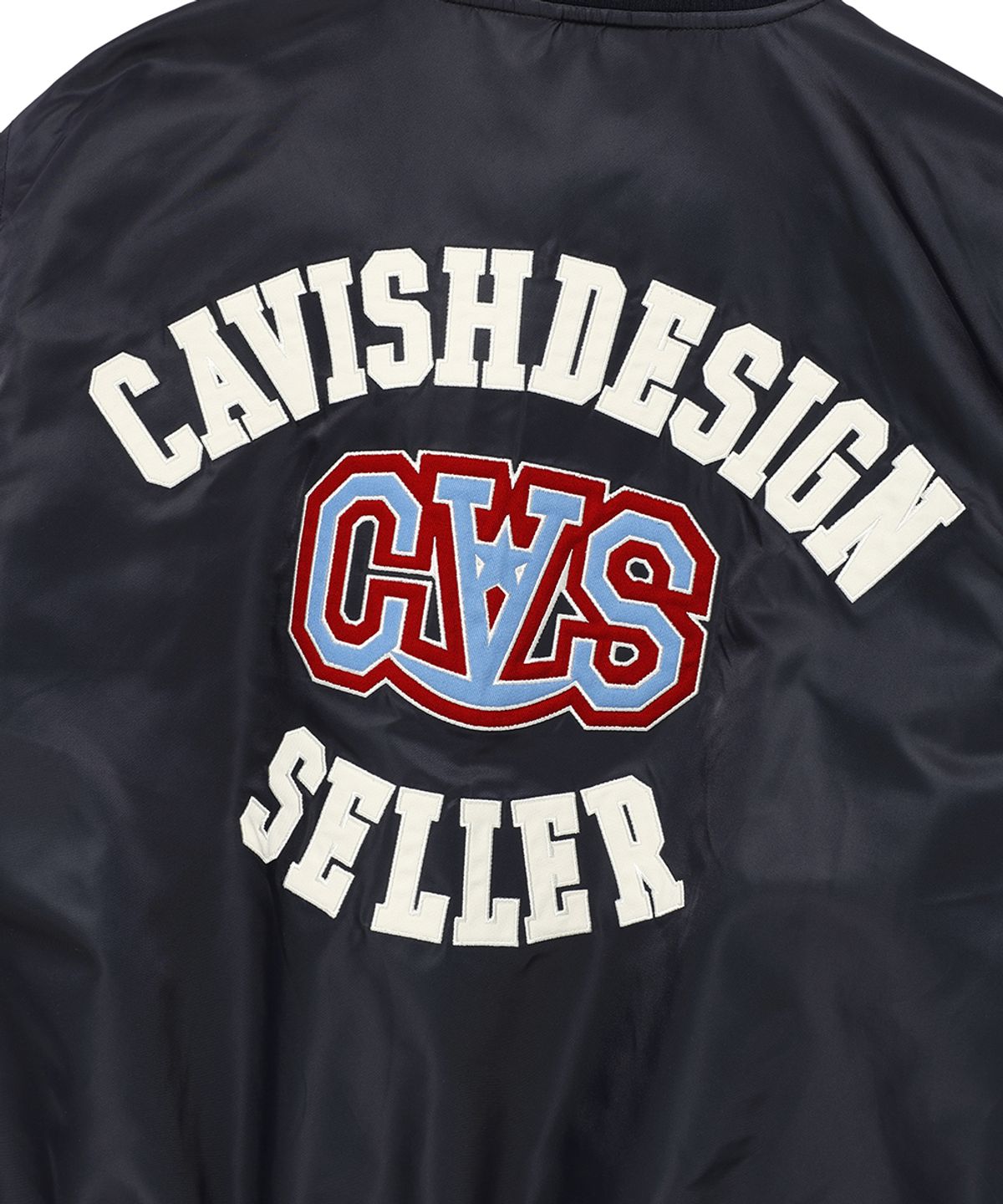 카비시(CAVISH) CVS BASEBALL JACKET NAVY(CV2ESUJ240A)