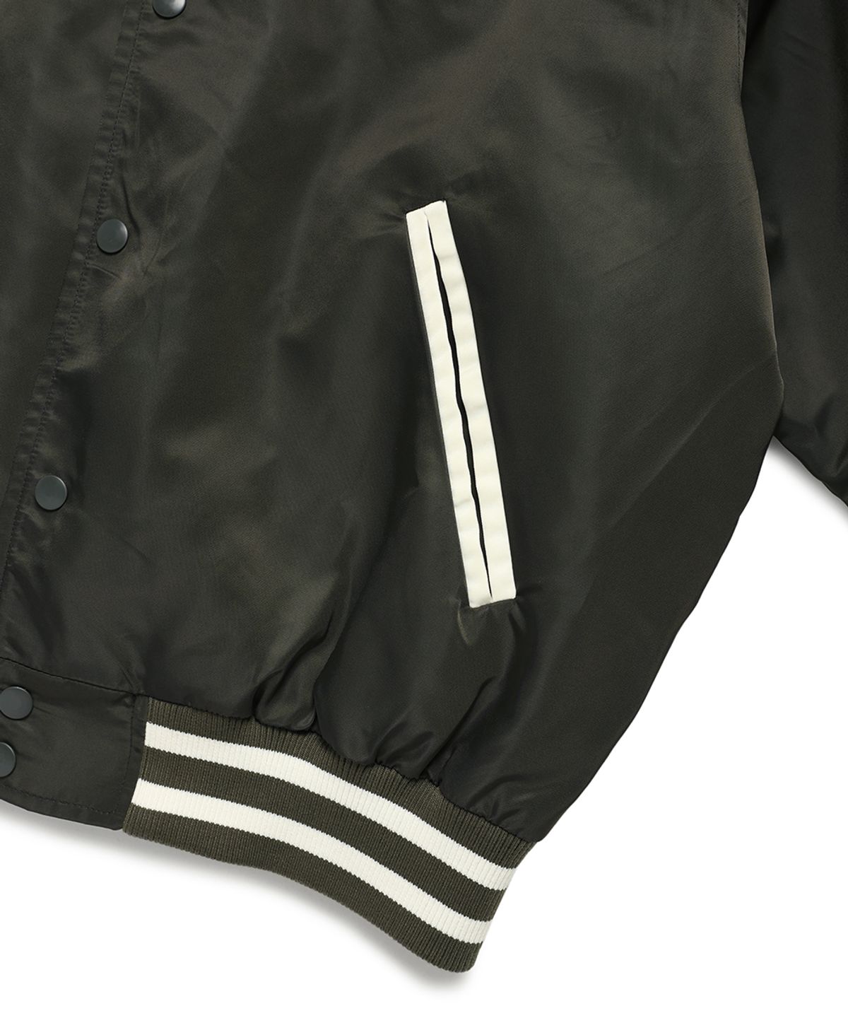 카비시(CAVISH) CVS BASEBALL JACKET CHARCOAL(CV2ESUJ240A)