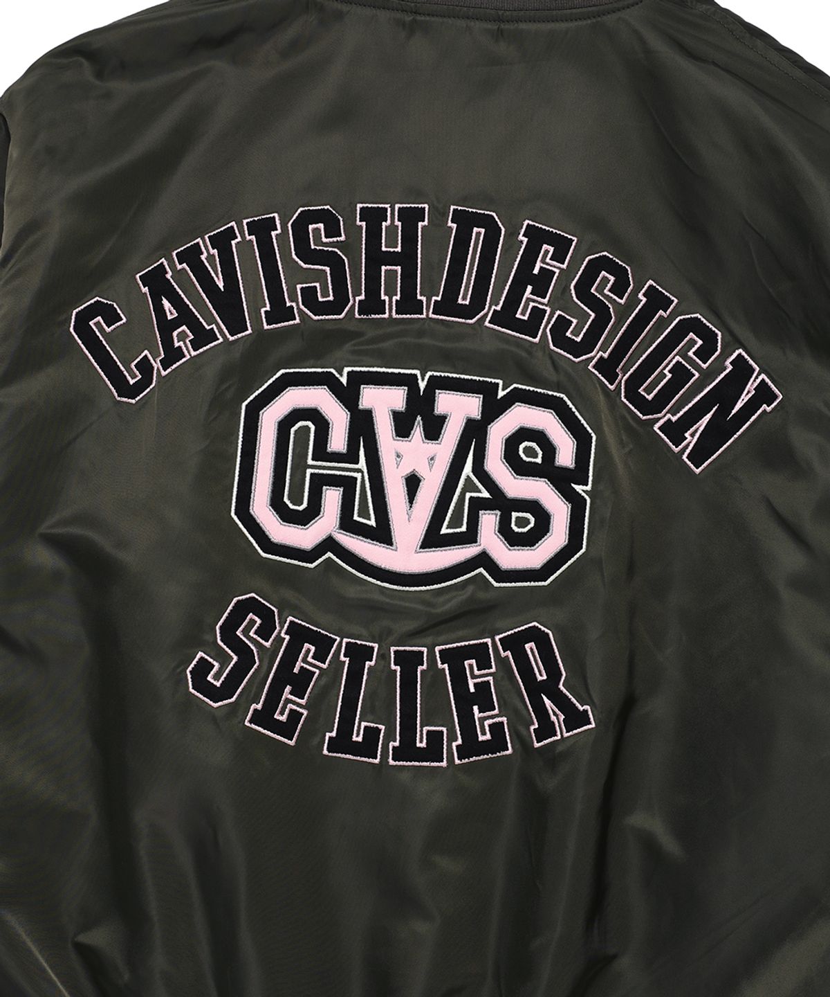 카비시(CAVISH) CVS BASEBALL JACKET CHARCOAL(CV2ESUJ240A)