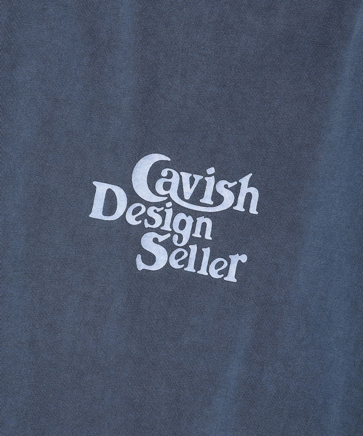 카비시(CAVISH) PIGMENT SELLER LOGO LS TEE BLUE(CV2ESUT552A)