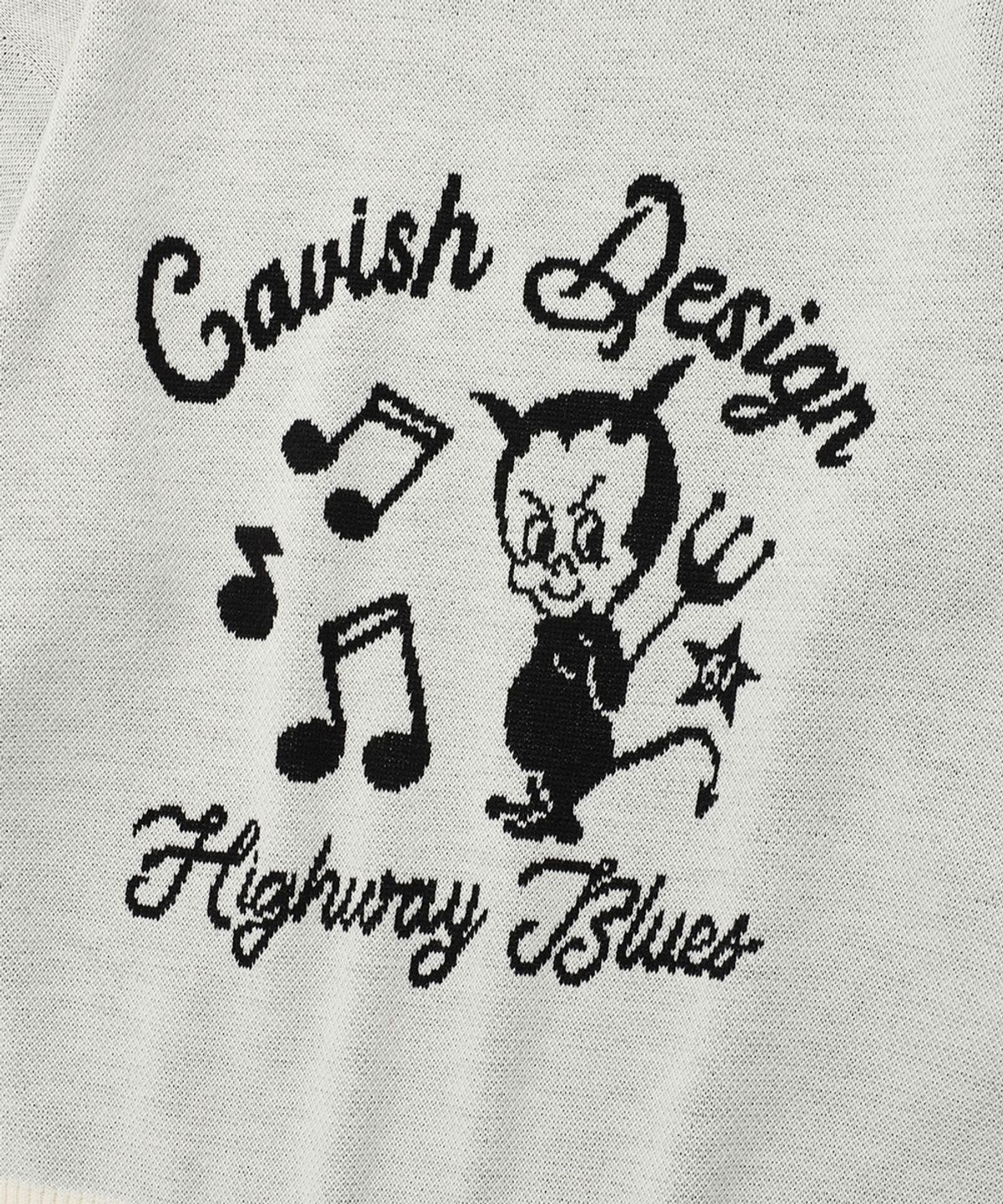 카비시(CAVISH) 61ROAD KNIT SWEATER IVORY(CV2ESUK600A)