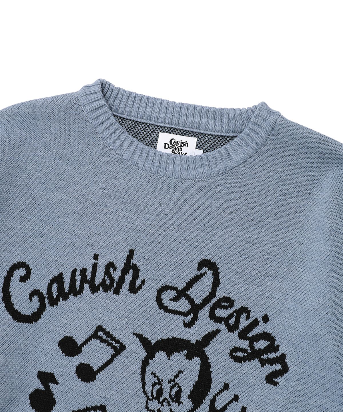 카비시(CAVISH) 61ROAD KNIT SWEATER BLUE(CV2ESUK600A)