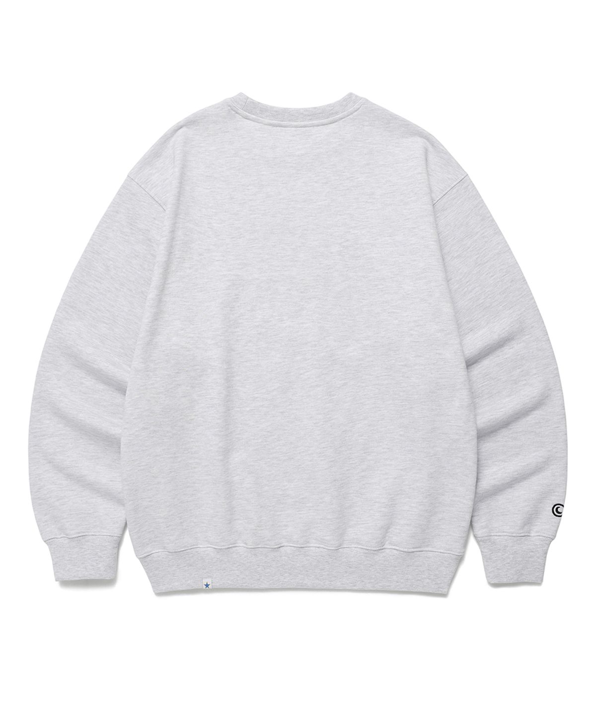 카비시(CAVISH) CITY BLUES SWEATSHIRT LIGHT GREY(CV2ESUM441A)
