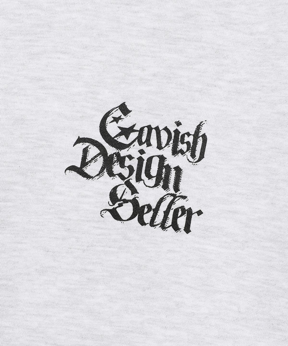 카비시(CAVISH) GOTHIC SELLER LOGO SWEATSHIRT LIGHT GREY(CV2ESUM443A)