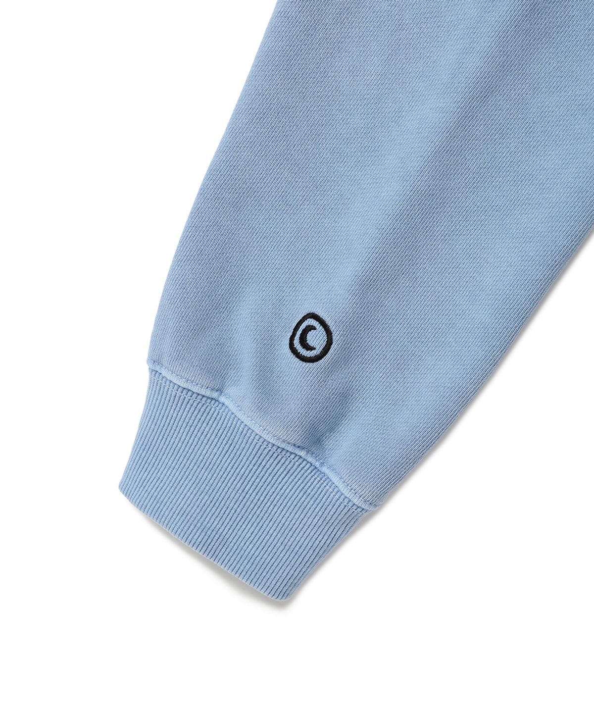 카비시(CAVISH) W PIGMENT SELLER LOGO SWEATSHIRT BLUE(CV2ESFM444A)
