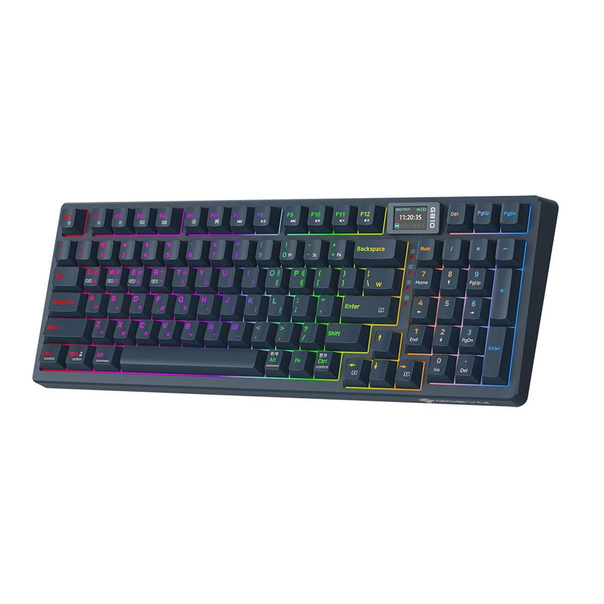 지데빌(GDEVIL) G810 JAVELIN 화이트 (청축,적축,갈축)