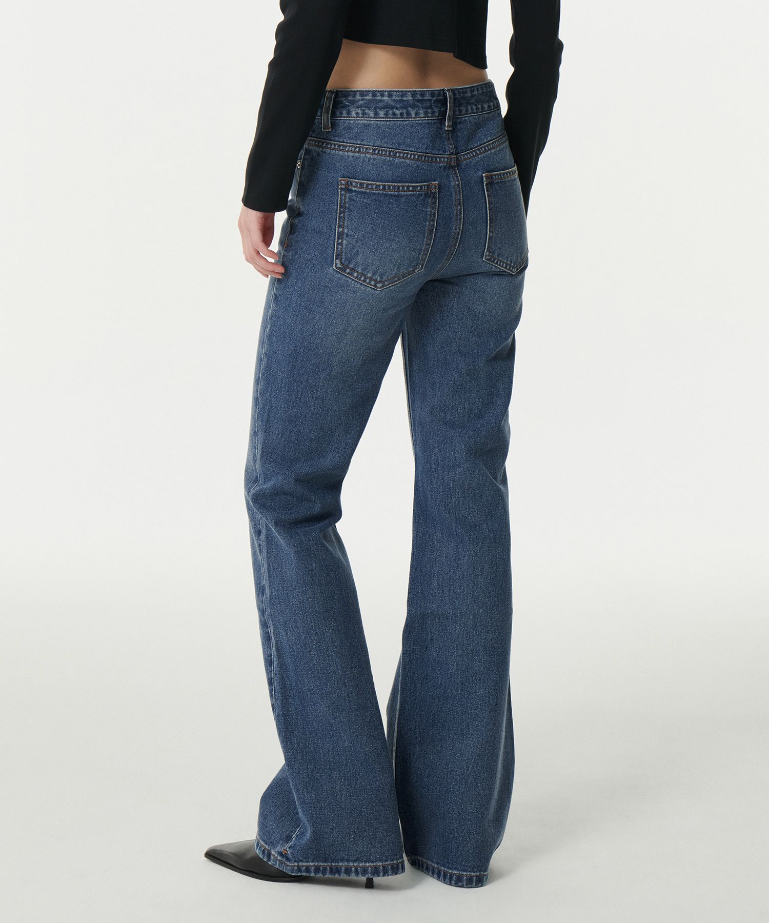 MUSINSA STANDARD LADY'S_ブーツカットデニムパンツ_5色 MUSINSA公式 | MUSINSA STANDARD WOMAN Women's boot cut denim