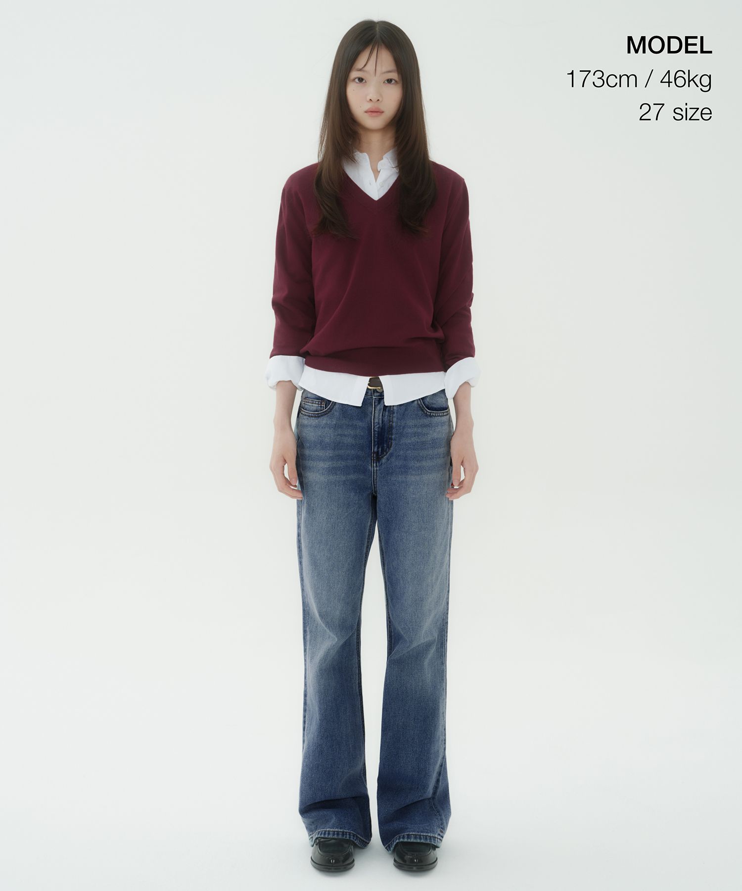 MUSINSA公式 | MUSINSA STANDARD WOMAN ウィメンズブーツカットデニム 