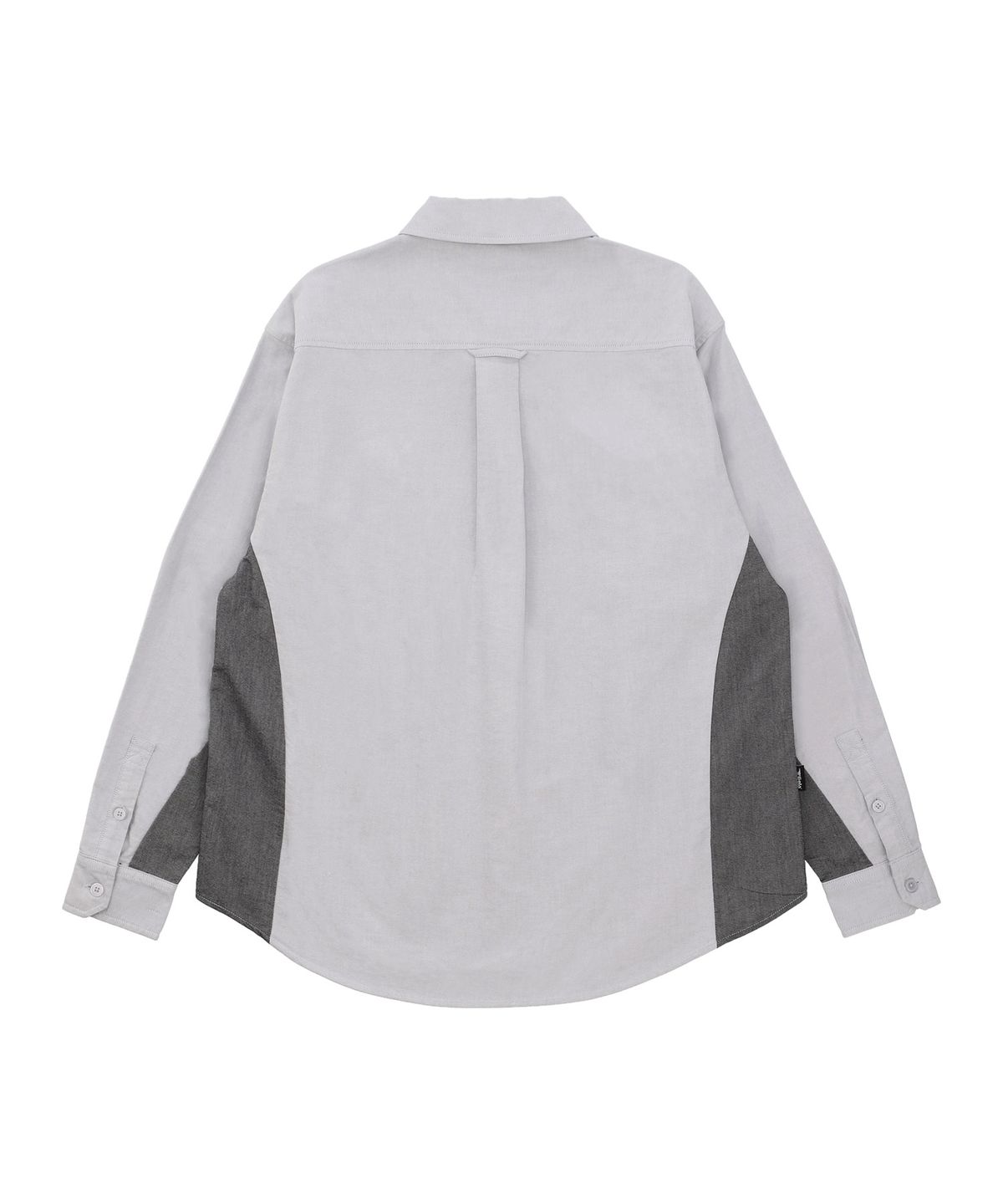 골라(GOLA) COLOR BLOCK OXFORD SHIRTS [GRAY]