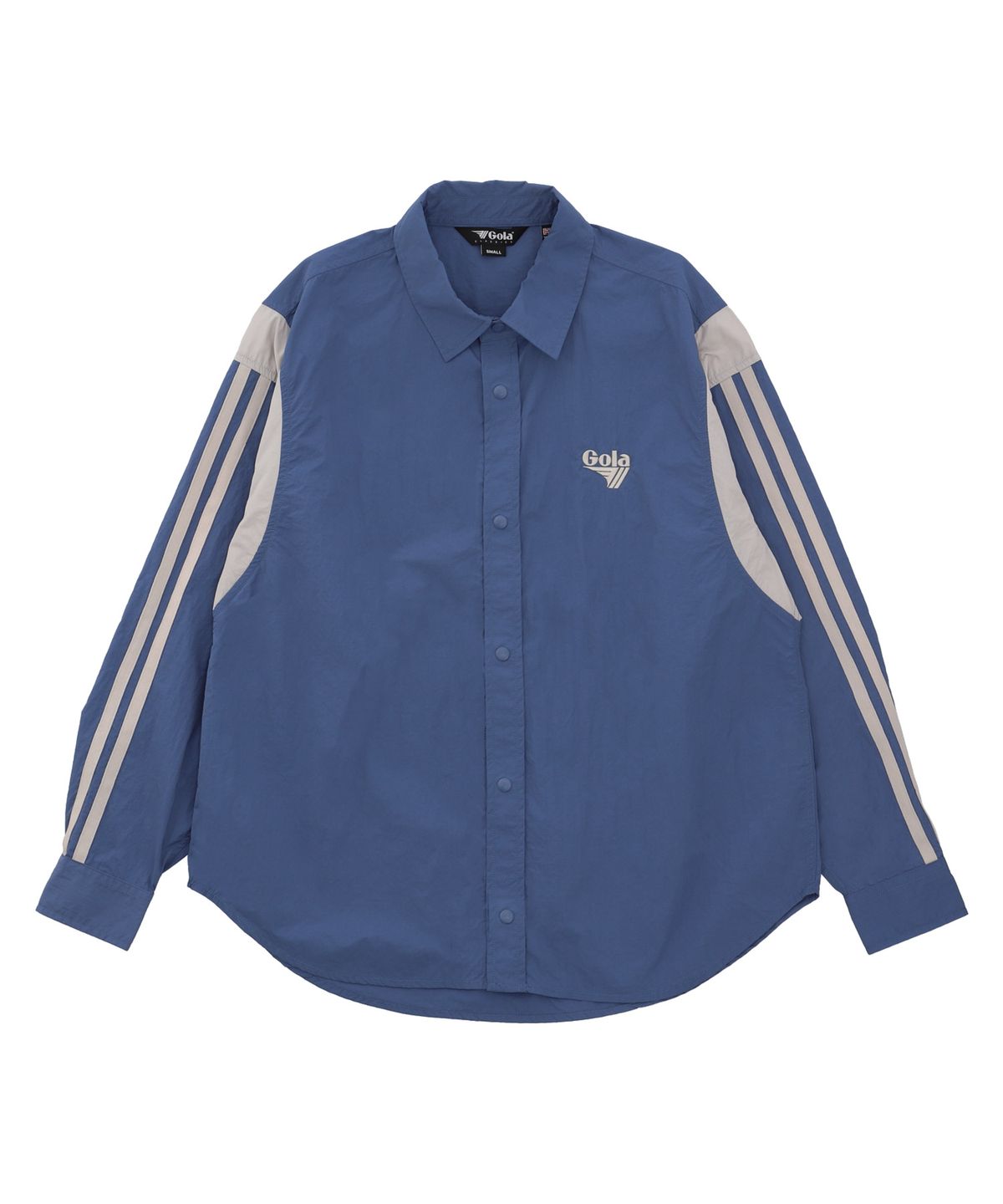 골라(GOLA) TRACK COLOR BLOCK SHIRTS [BLUE]
