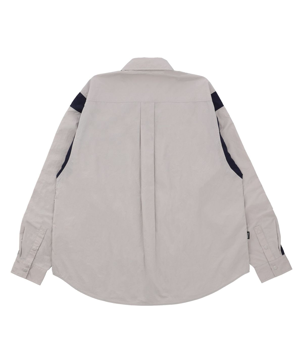 골라(GOLA) TRACK COLOR BLOCK SHIRTS [LIGHT GRAY]