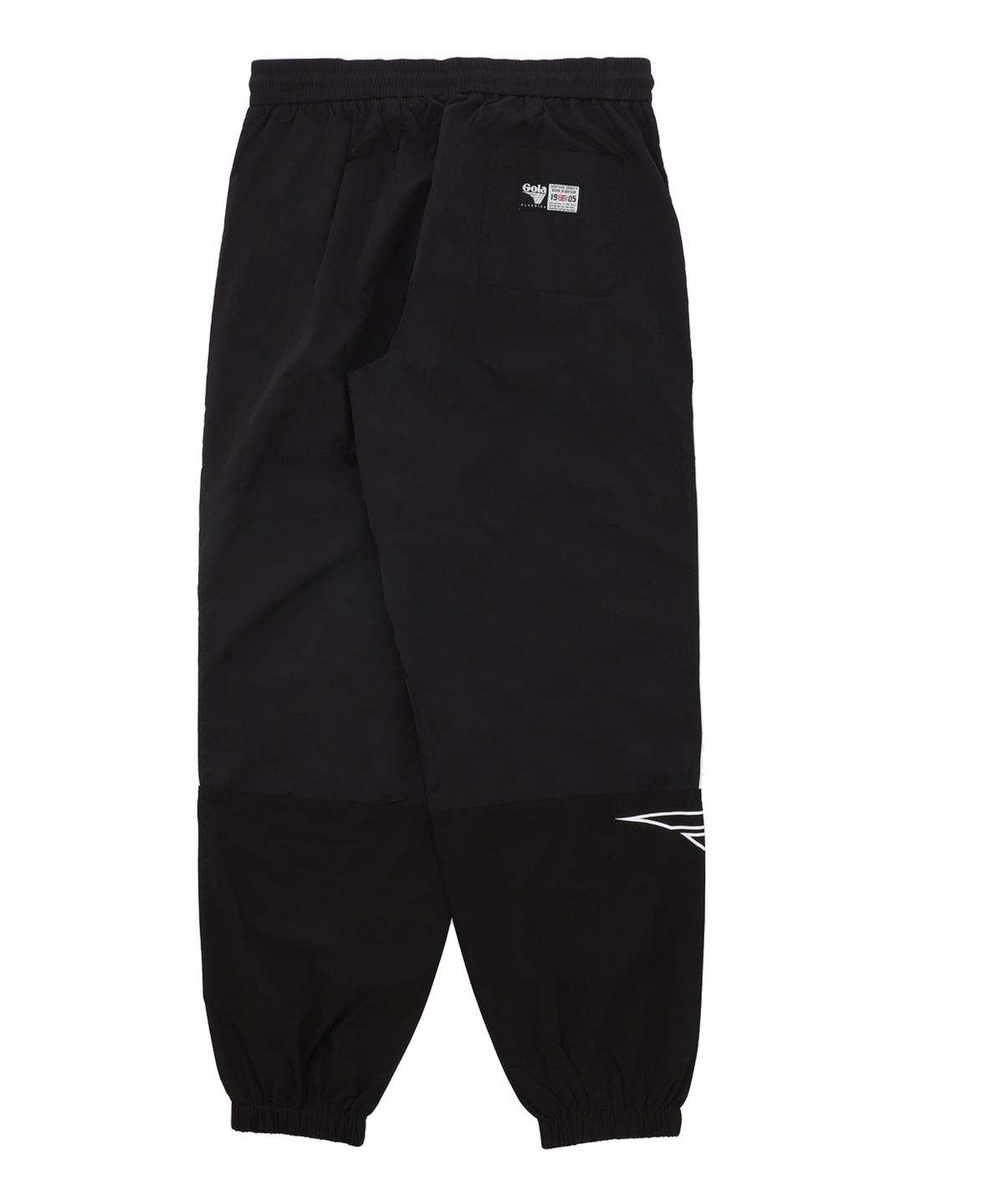 골라(GOLA) TAPE POINT NYLON JOGGER PANTS [BLACK]