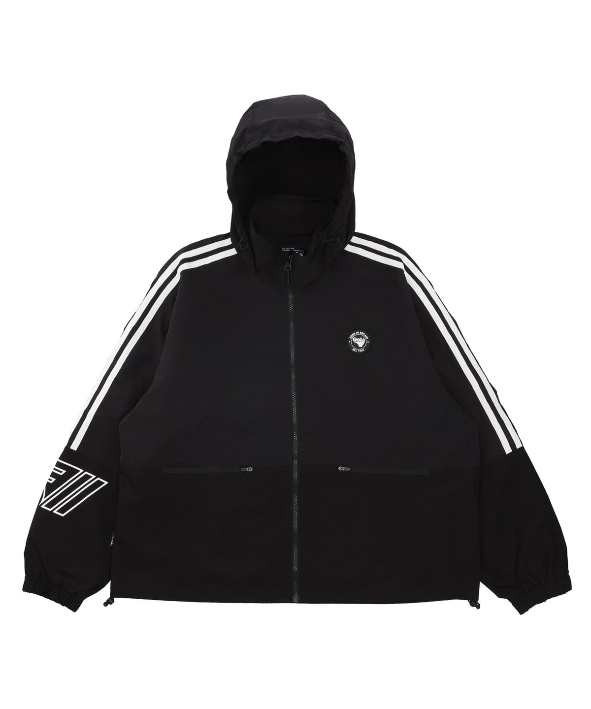 골라(GOLA) TAPE POINT NYLON JUMPER [BLACK]