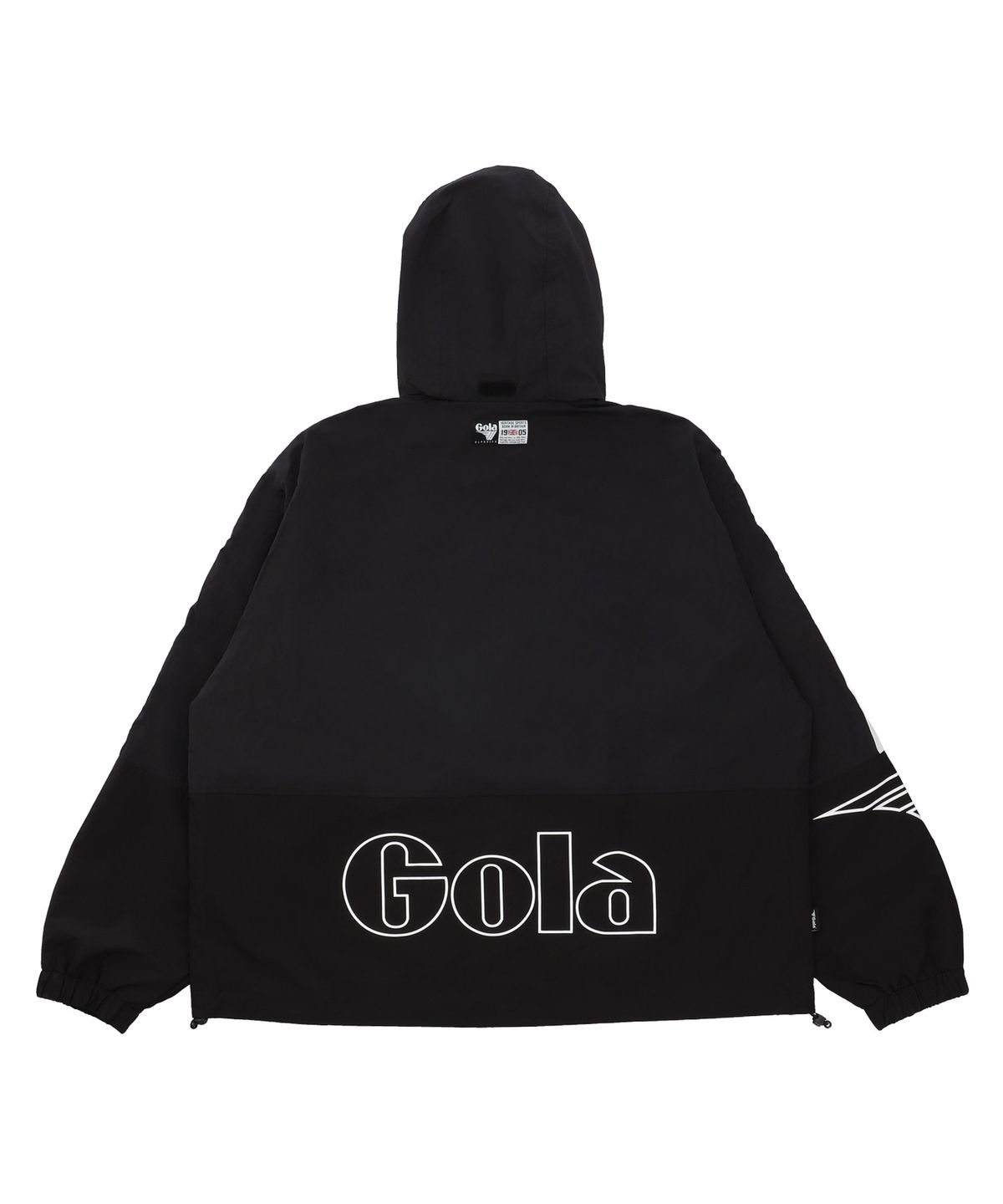 골라(GOLA) TAPE POINT NYLON JUMPER [BLACK]