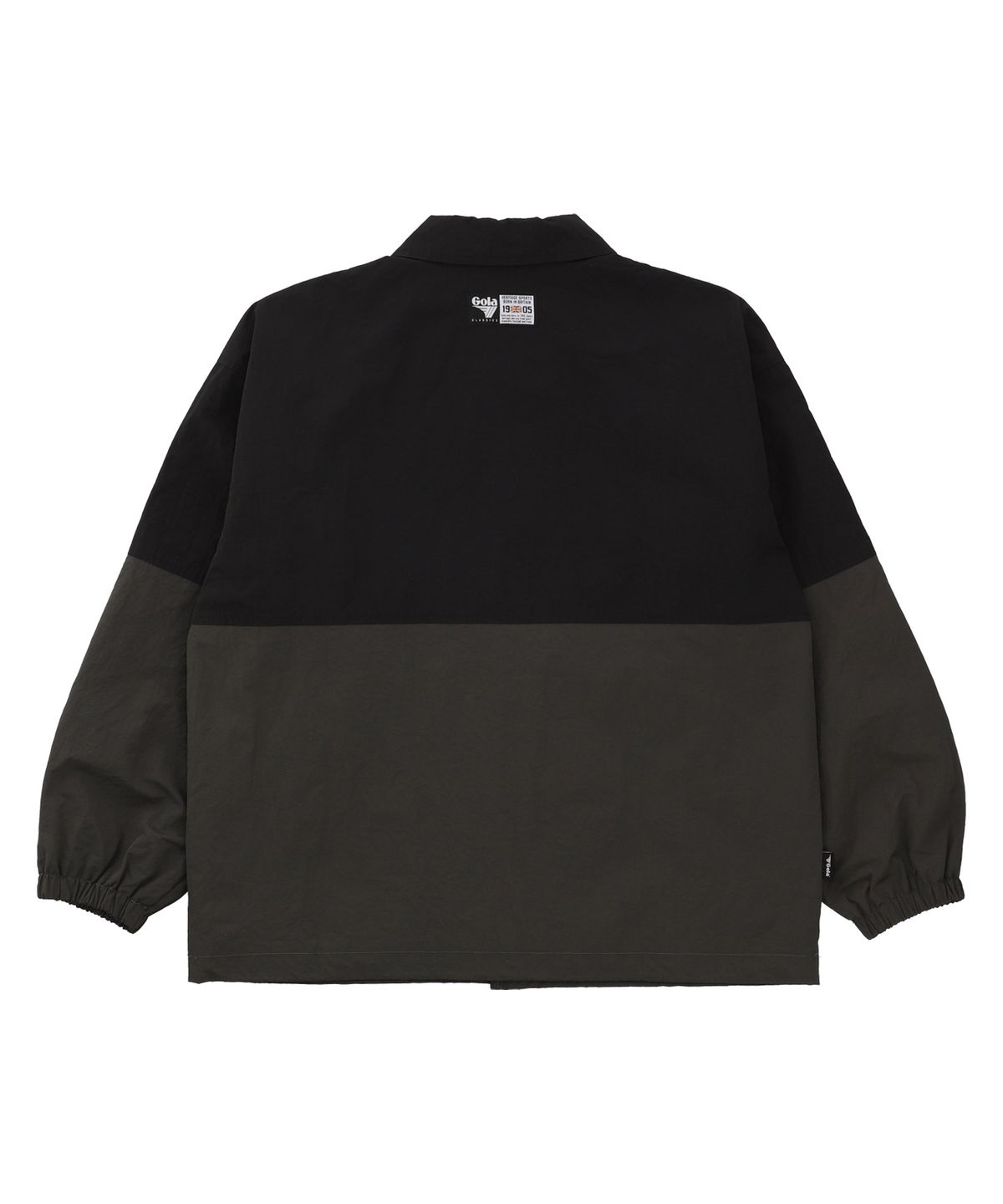 골라(GOLA) TRACK COLOR BLOCK JUMPER [BLACK]