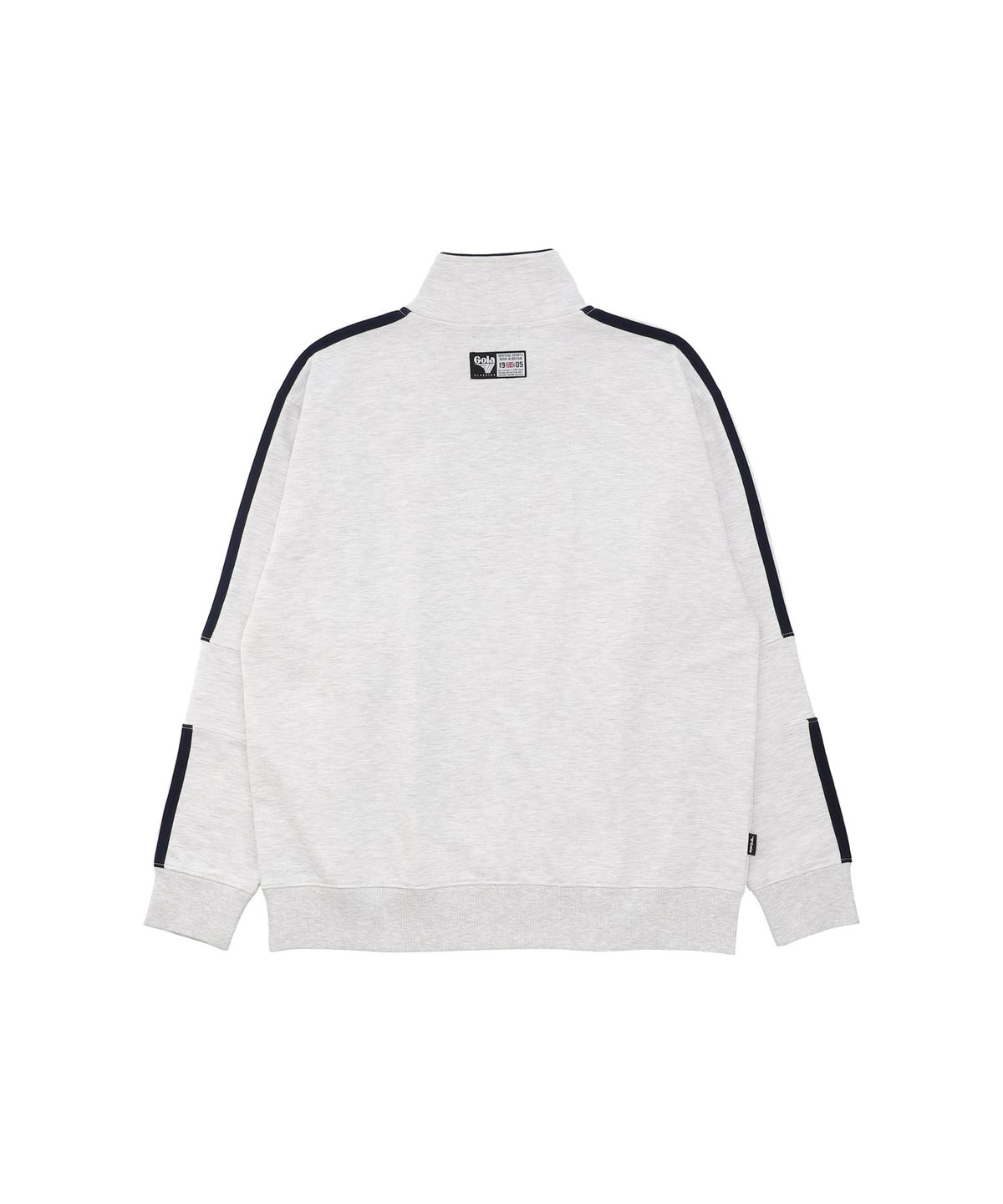 골라(GOLA) TRACK HALF ZIP-UP SWEATSHIRTS [LIGHT GRAY]