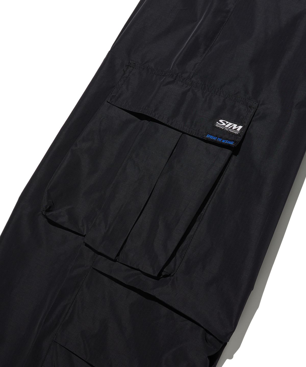 브라운브레스(BROWNBREATH) W STM CARGO PANTS - BLACK