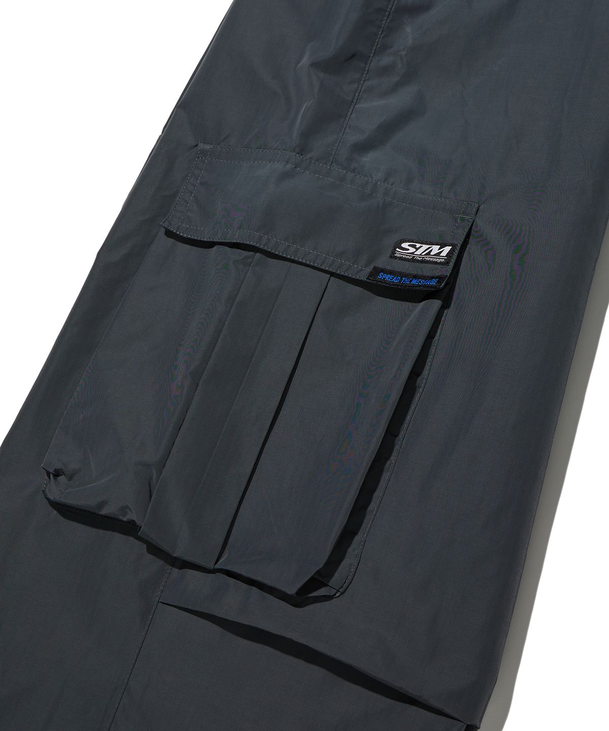 브라운브레스(BROWNBREATH) W STM CARGO PANTS - CHARCOAL