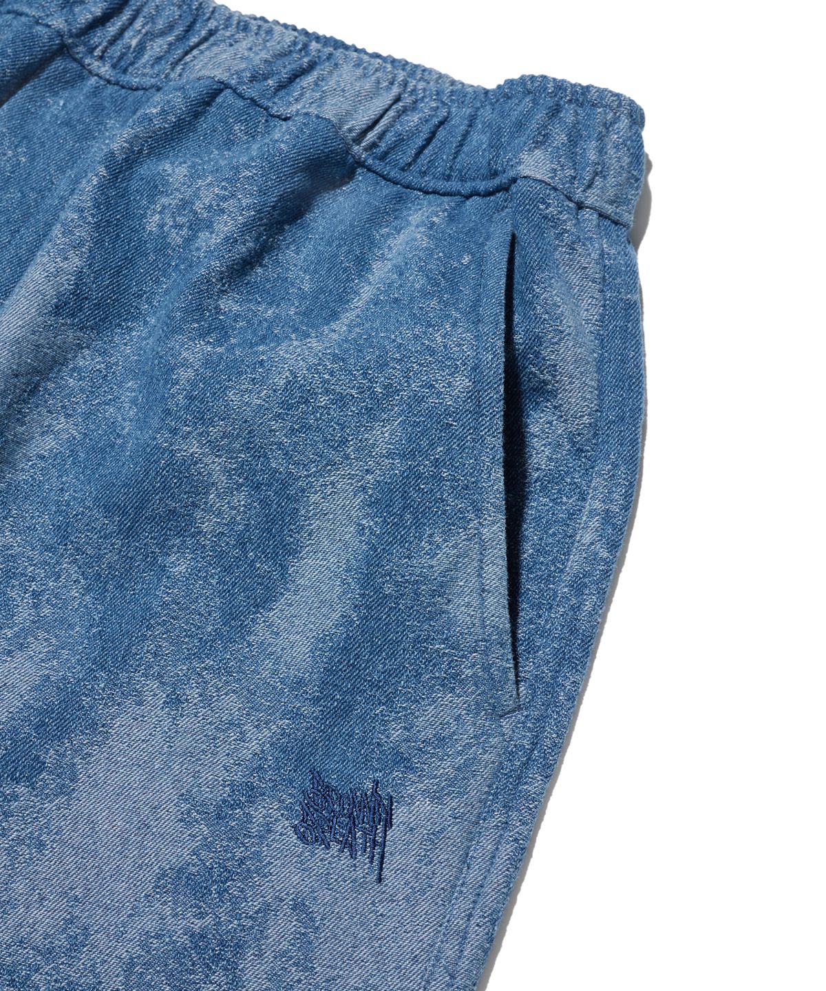 브라운브레스(BROWNBREATH) SPECKLED PANTS - LIGHT BLUE