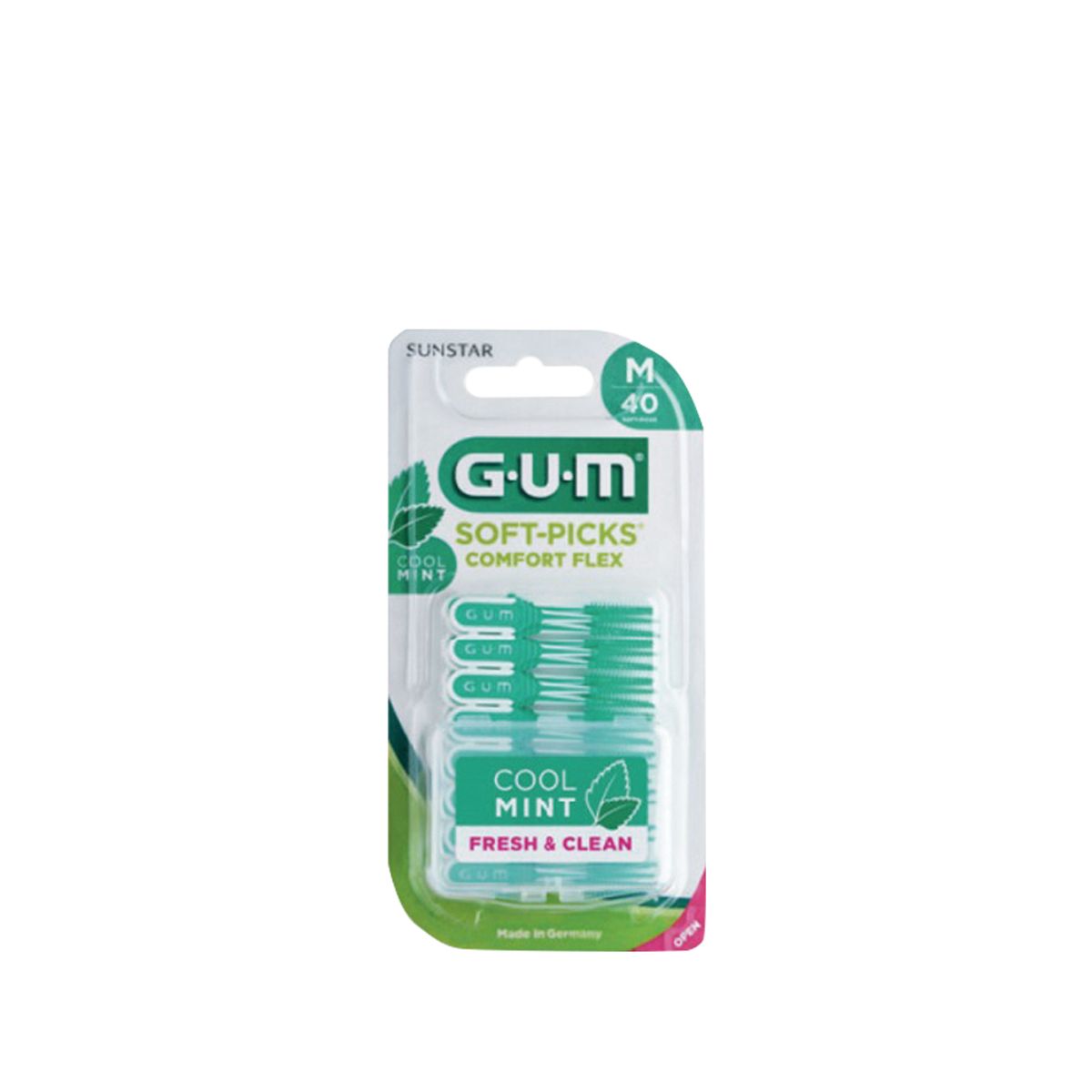 검(GUM) 소프트픽 컴포트플렉스 민트 (40P) 2개입