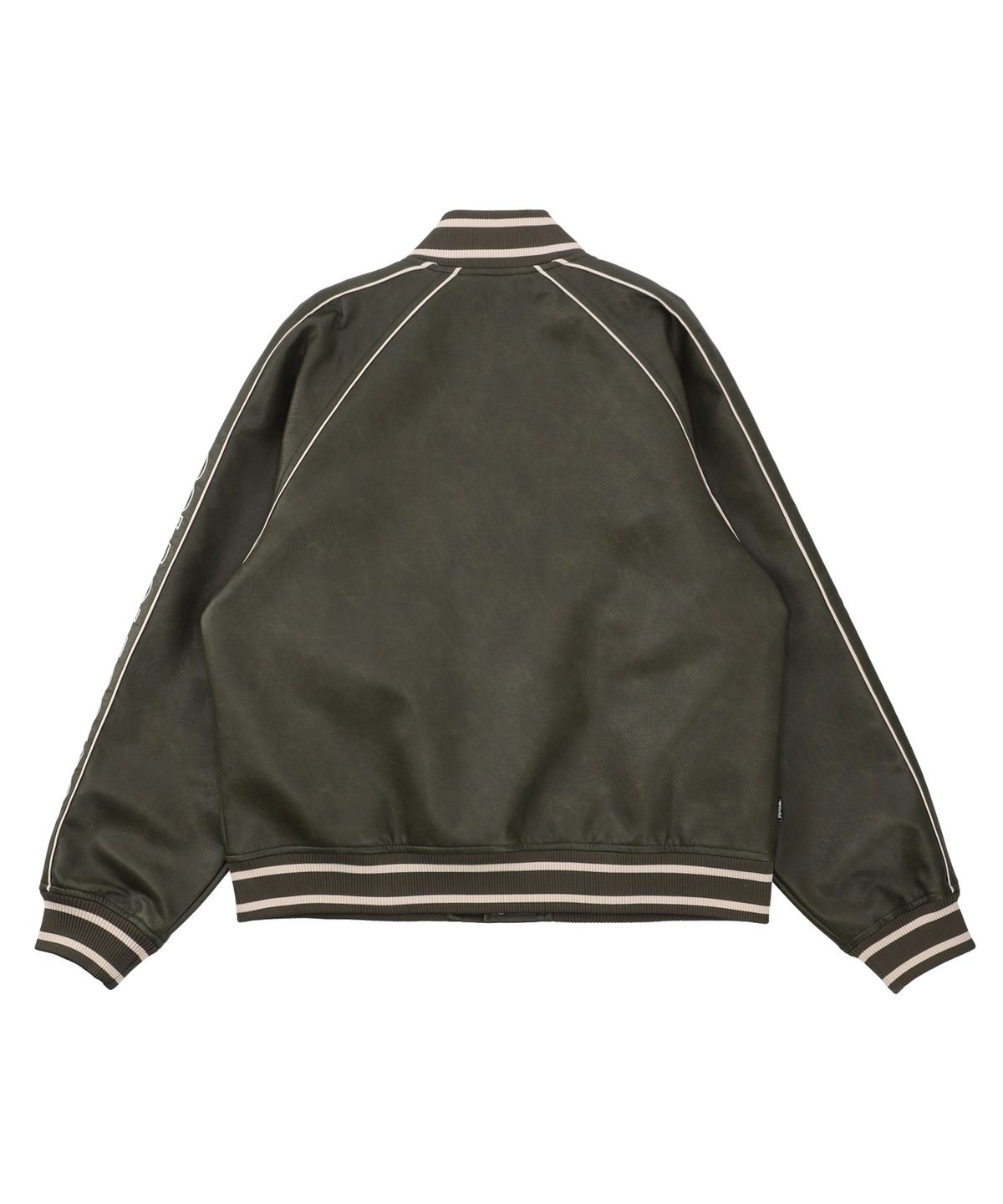 골라(GOLA) PIPING LEATEHR JUMPER [KHAKI]